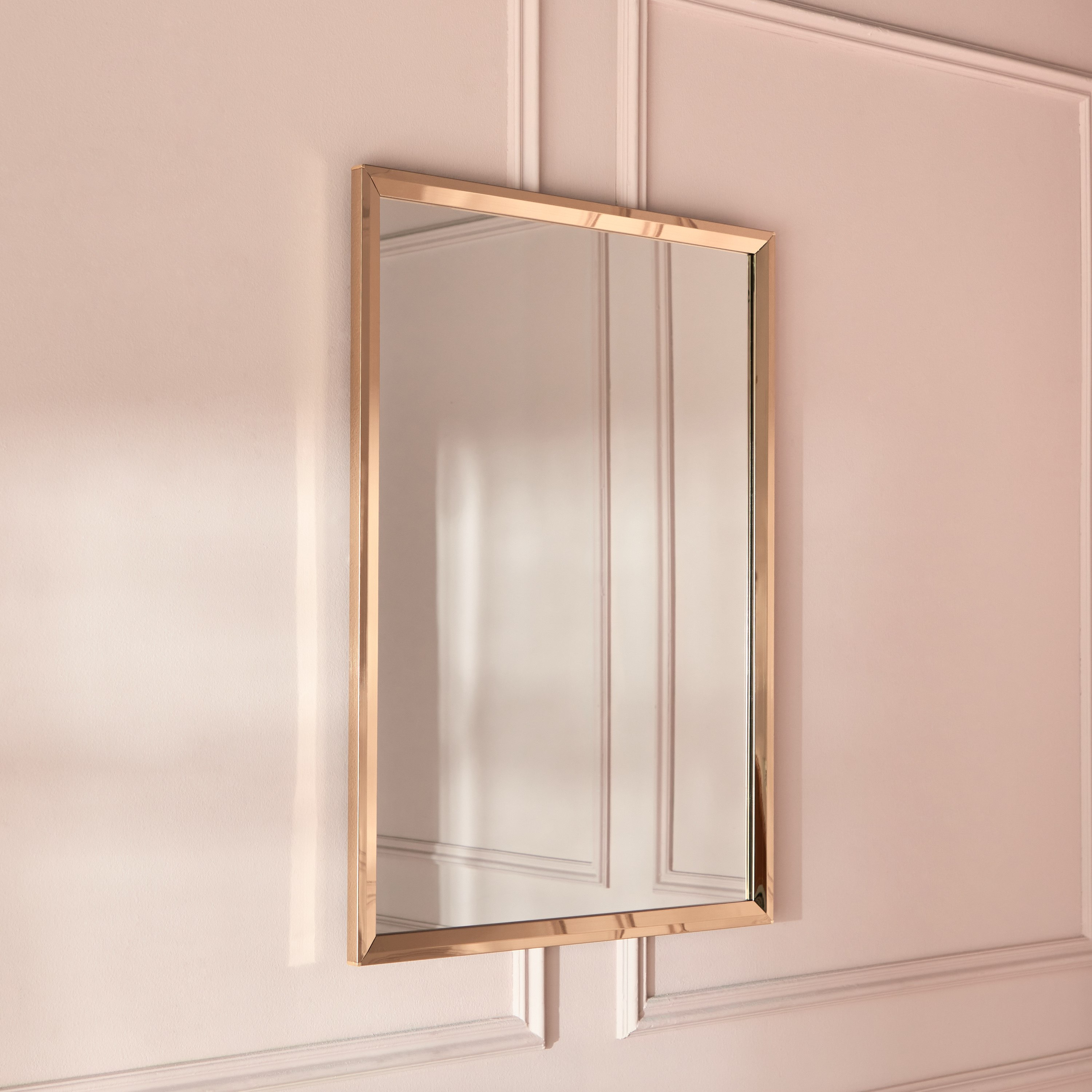 Bruce Premium Heavy Duty Stainless Steel Framed Wall Mirror - 60x80 cm-hbxhomeware-hbxdecorandfurnishings-image-1