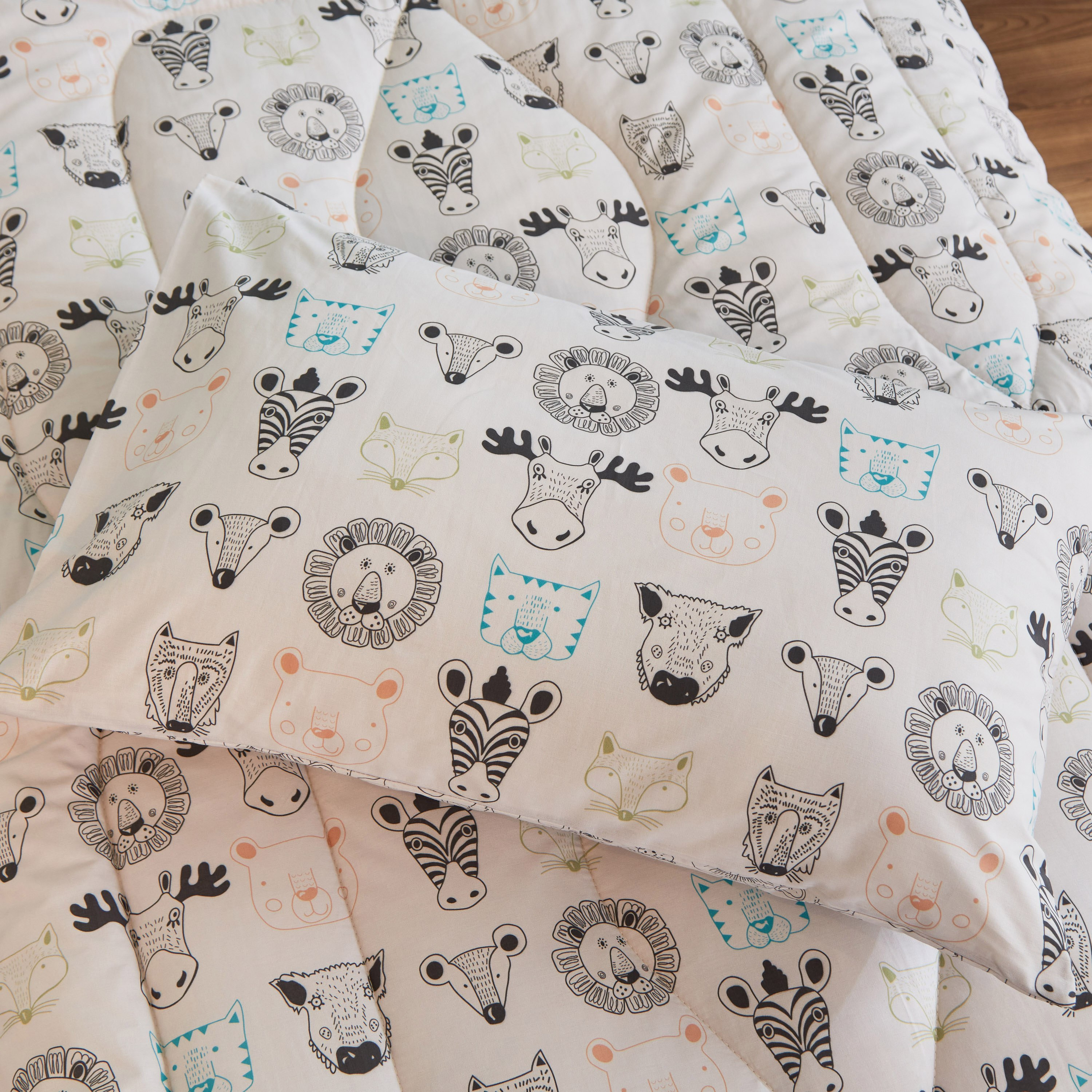طقم لحاف فردي قطن سادة - قطعتين من رون - 135x220 سم-hbxhomeware-hbxkidsandyouth-image-7