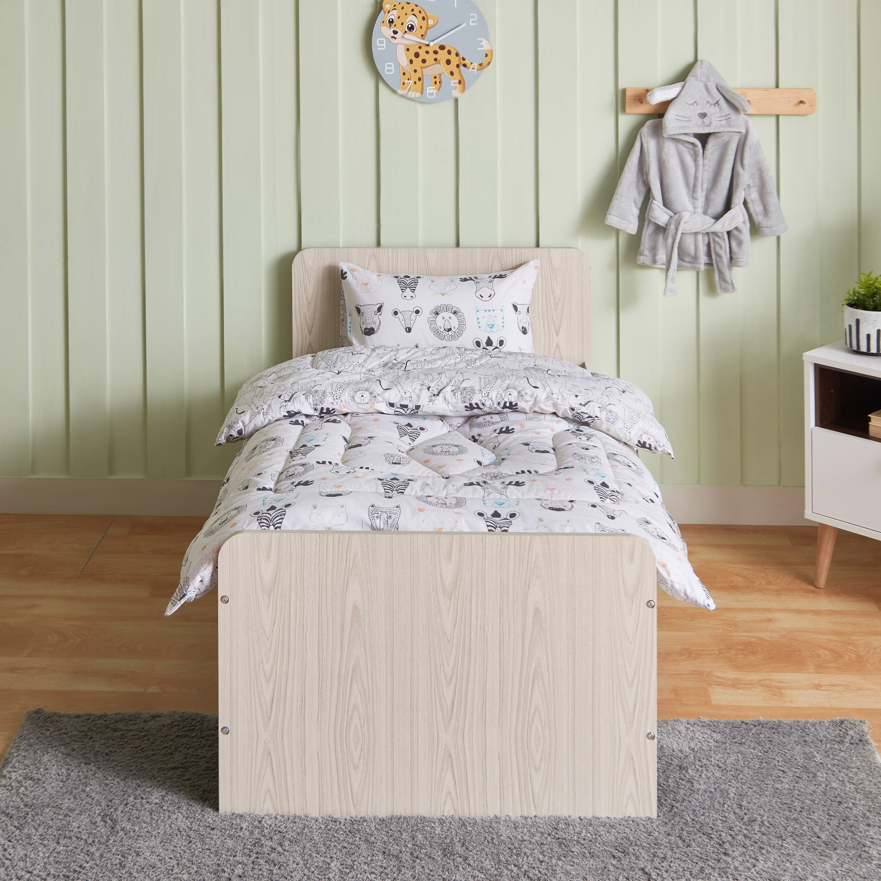 طقم لحاف قطن للأطفال قطعتين بطبعات من رون- 100x140 سم-hbxhomeware-hbxkidsandyouth-image-2