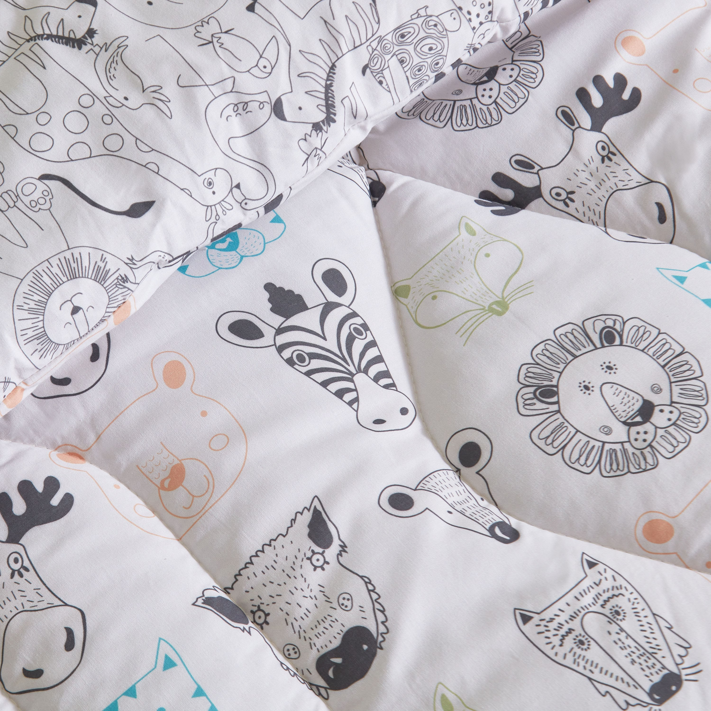 طقم لحاف قطن للأطفال قطعتين بطبعات من رون- 100x140 سم-hbxhomeware-hbxkidsandyouth-image-6