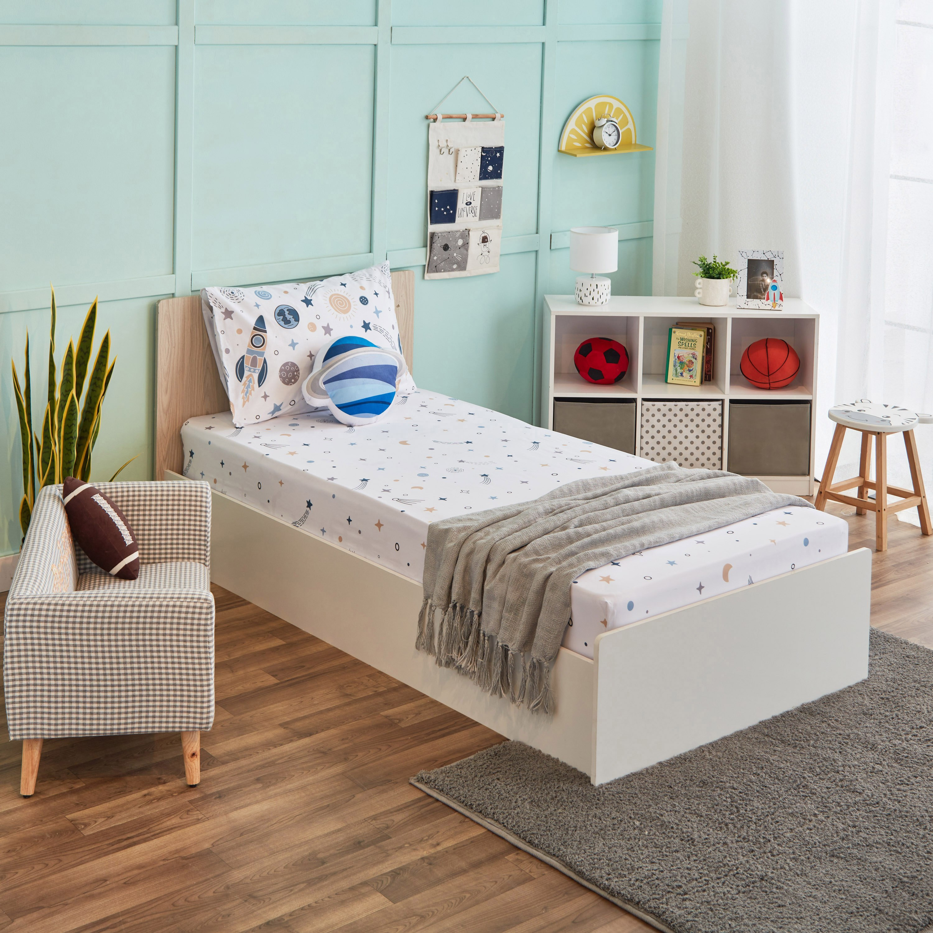 شرشف مطاطي قطن فردي من هاري كوسمو - 90x200+25 سم-hbxhomeware-hbxkidsandyouth-image-7