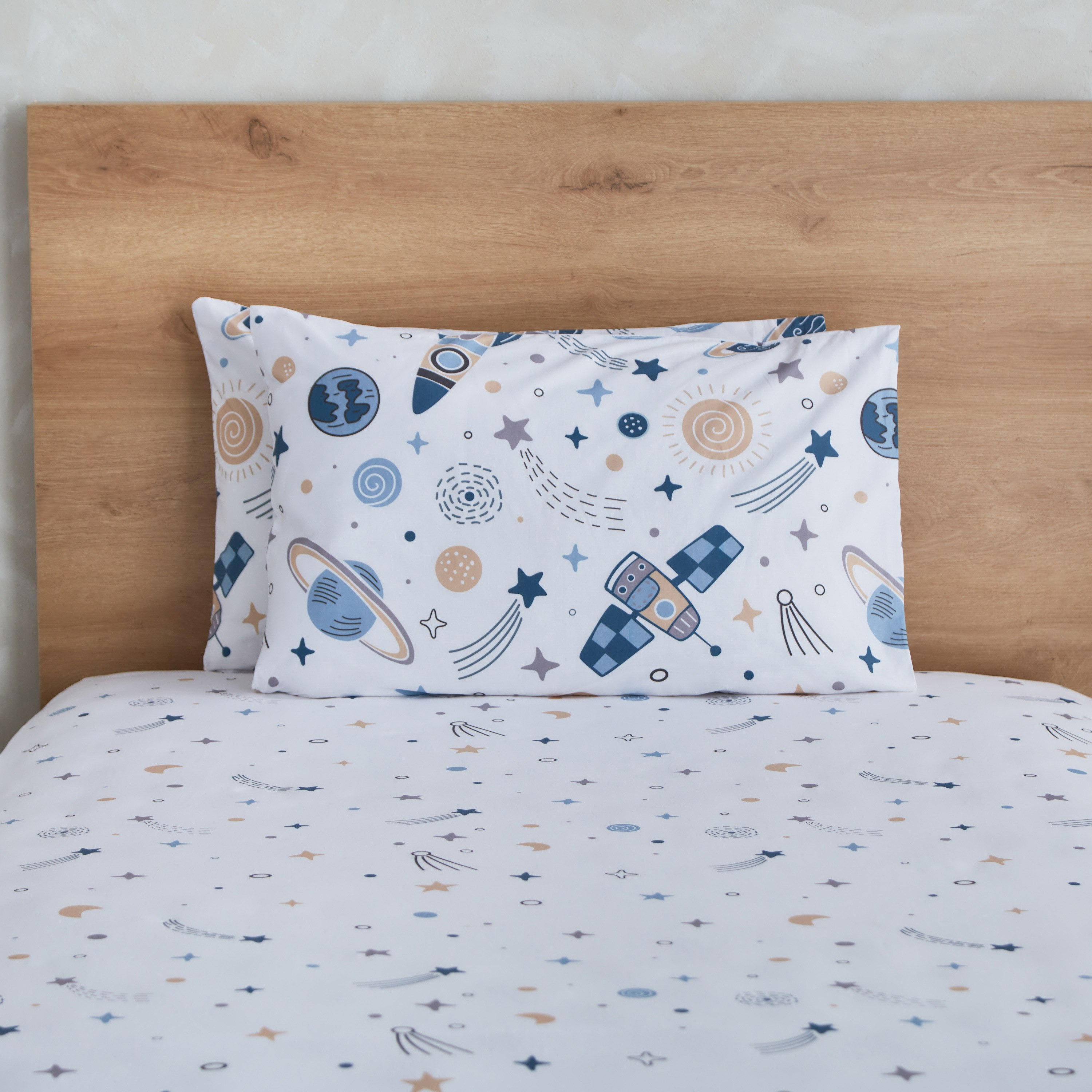 Harry Kosmo 2-Piece Cotton Pillow Cover Set - 50x75 cm-hbxhomeware-hbxkidsandyouth-image-2
