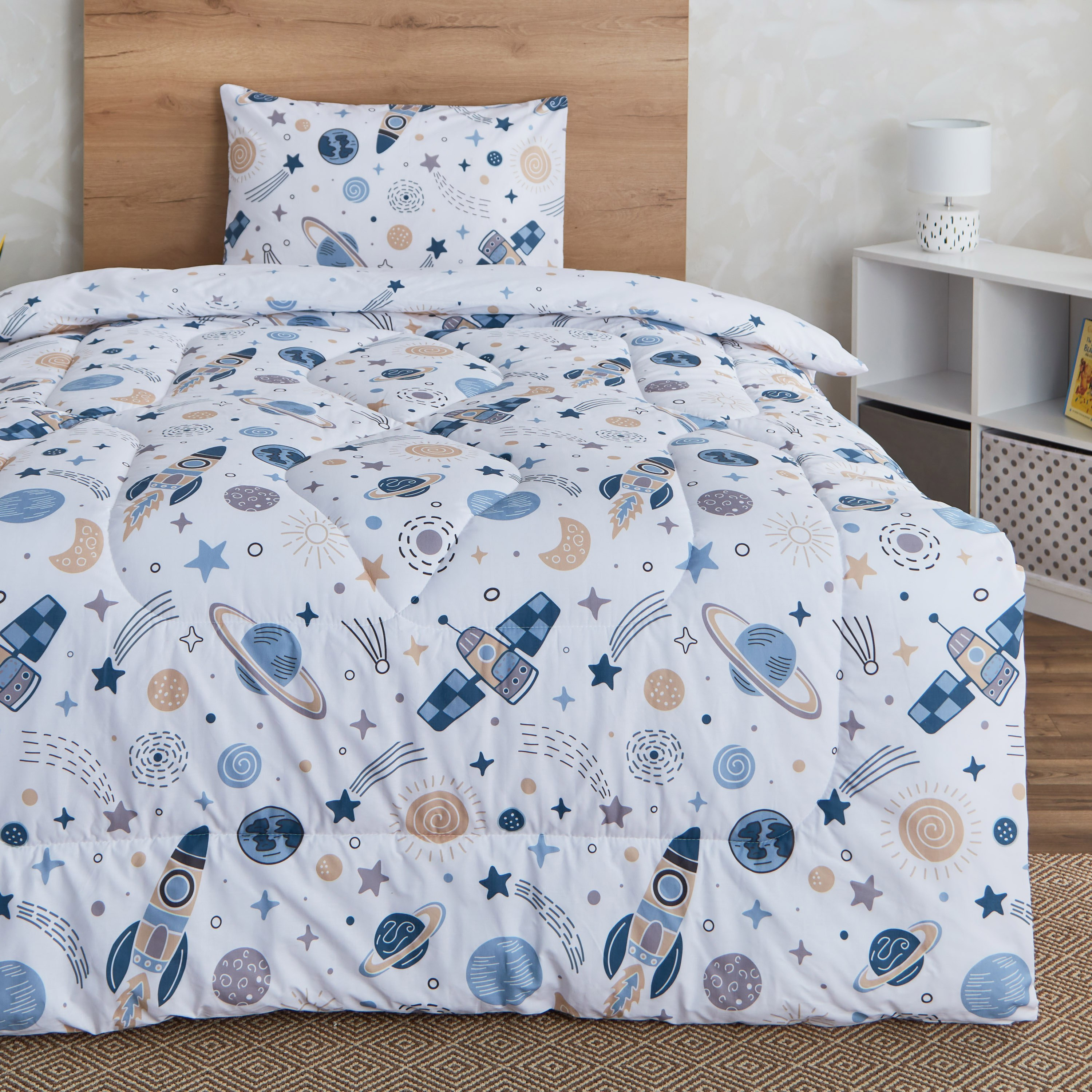 طقم لحاف توين قطن قطعتين كوسمو من هاري - 160x220 سم-hbxhomeware-hbxkidsandyouth-image-3