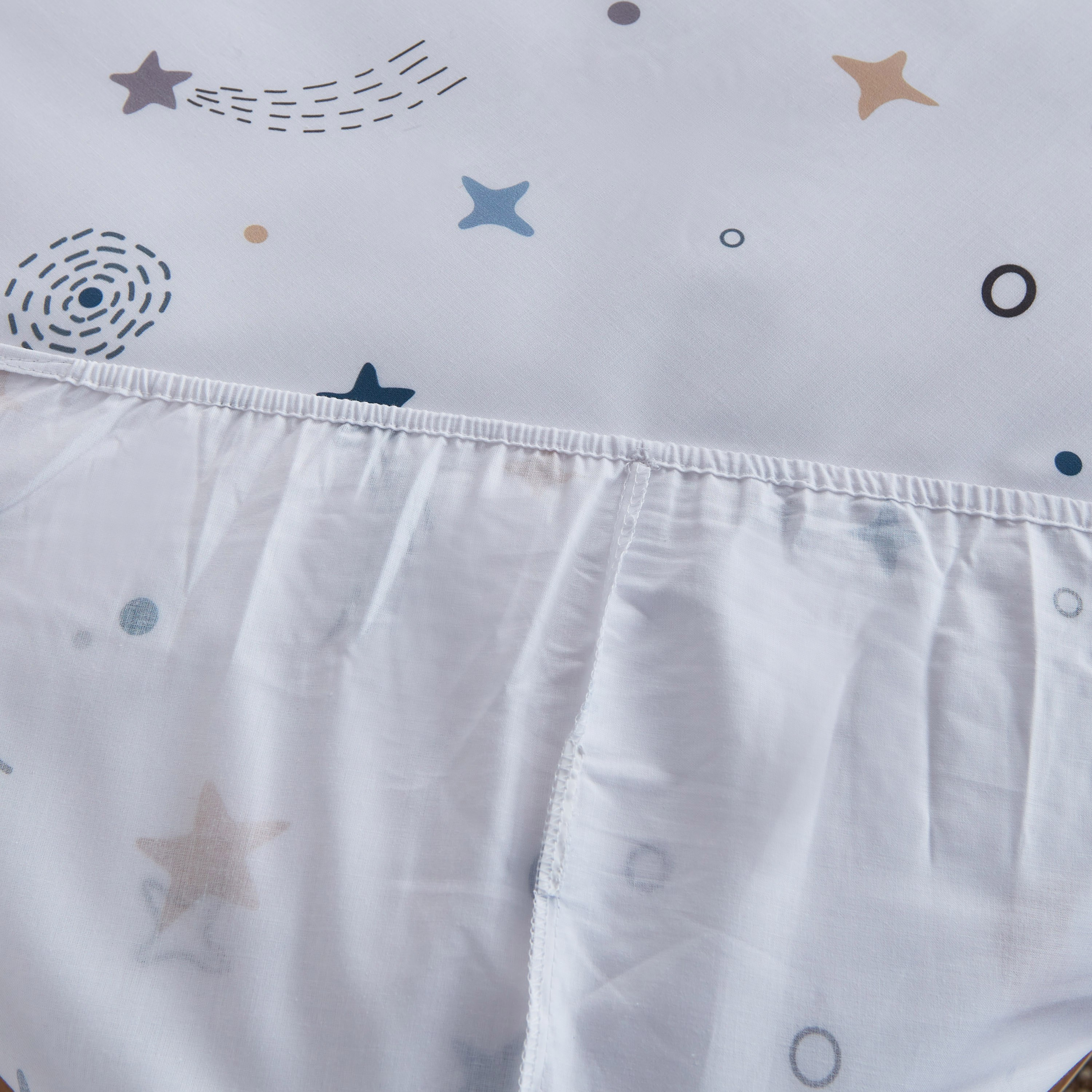 Harry Kosmo Cotton Twin Fitted Sheet - 120x200+25 cm-hbxhomeware-hbxkidsandyouth-image-6