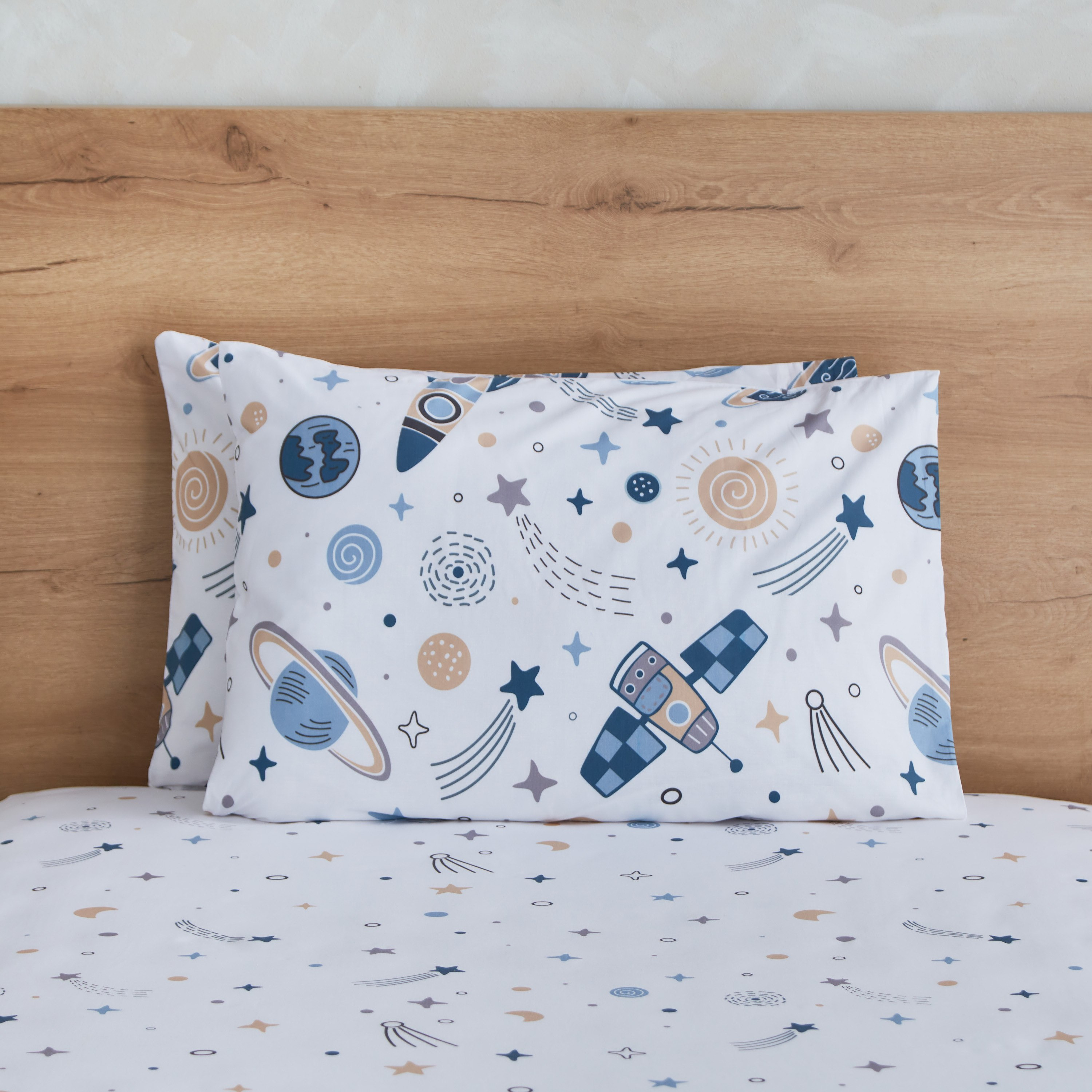 Harry Kosmo 2-Piece Cotton Pillow Cover Set - 50x75 cm-hbxhomeware-hbxkidsandyouth-image-2