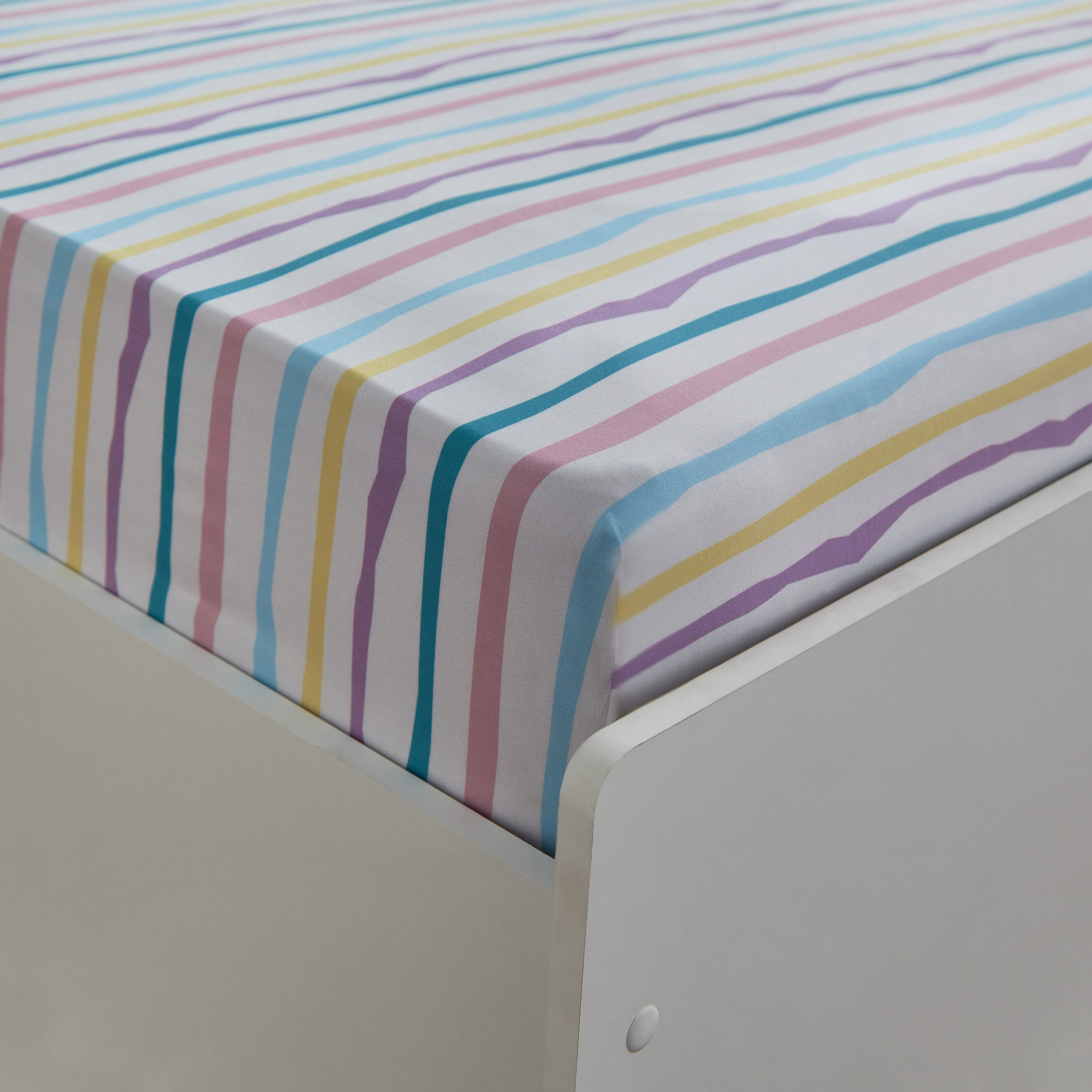 شرشف مطاطي فردي قطن من هيرميوني هيلو صن شاين - 90x200+25 سم-hbxhomeware-hbxkidsandyouth-image-5