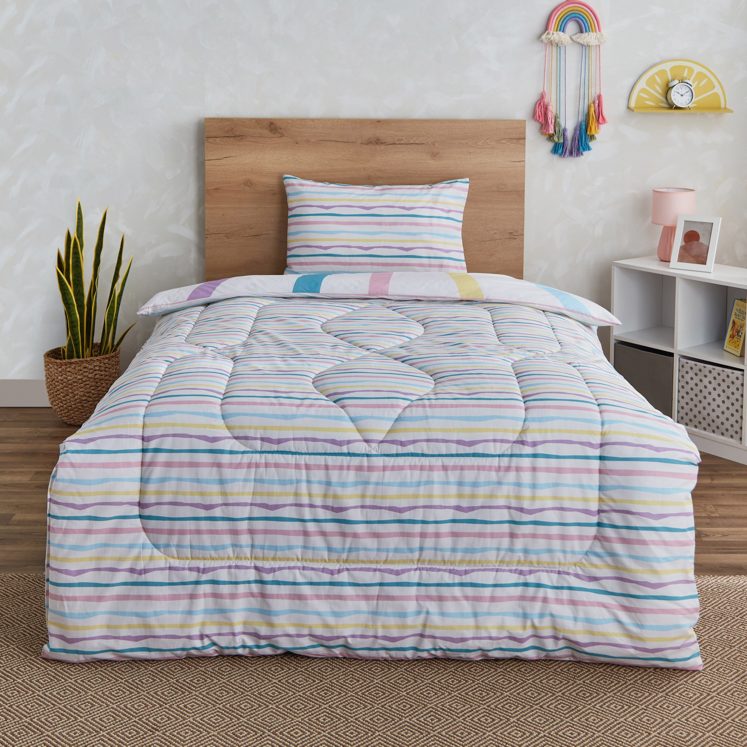 طقم لحاف توين قطن - قطعتين هالو صن شاين من هيرميوني- 160x220 سم-hbxhomeware-hbxkidsandyouth-image-3