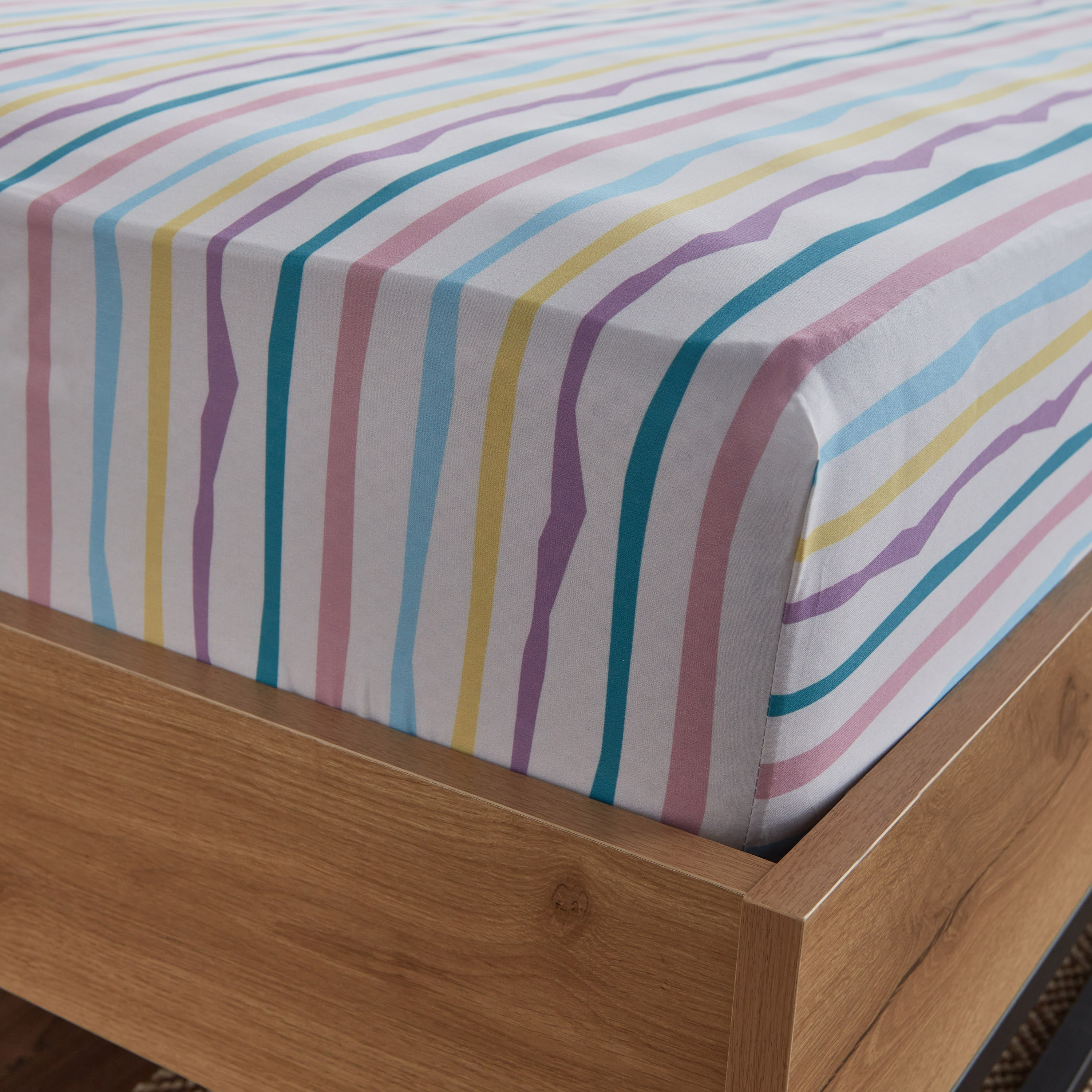 شرشف مطاطي توين قطن من هيرميوني هيلو صن شاين - 120x200+25 سم-hbxhomeware-hbxkidsandyouth-image-5