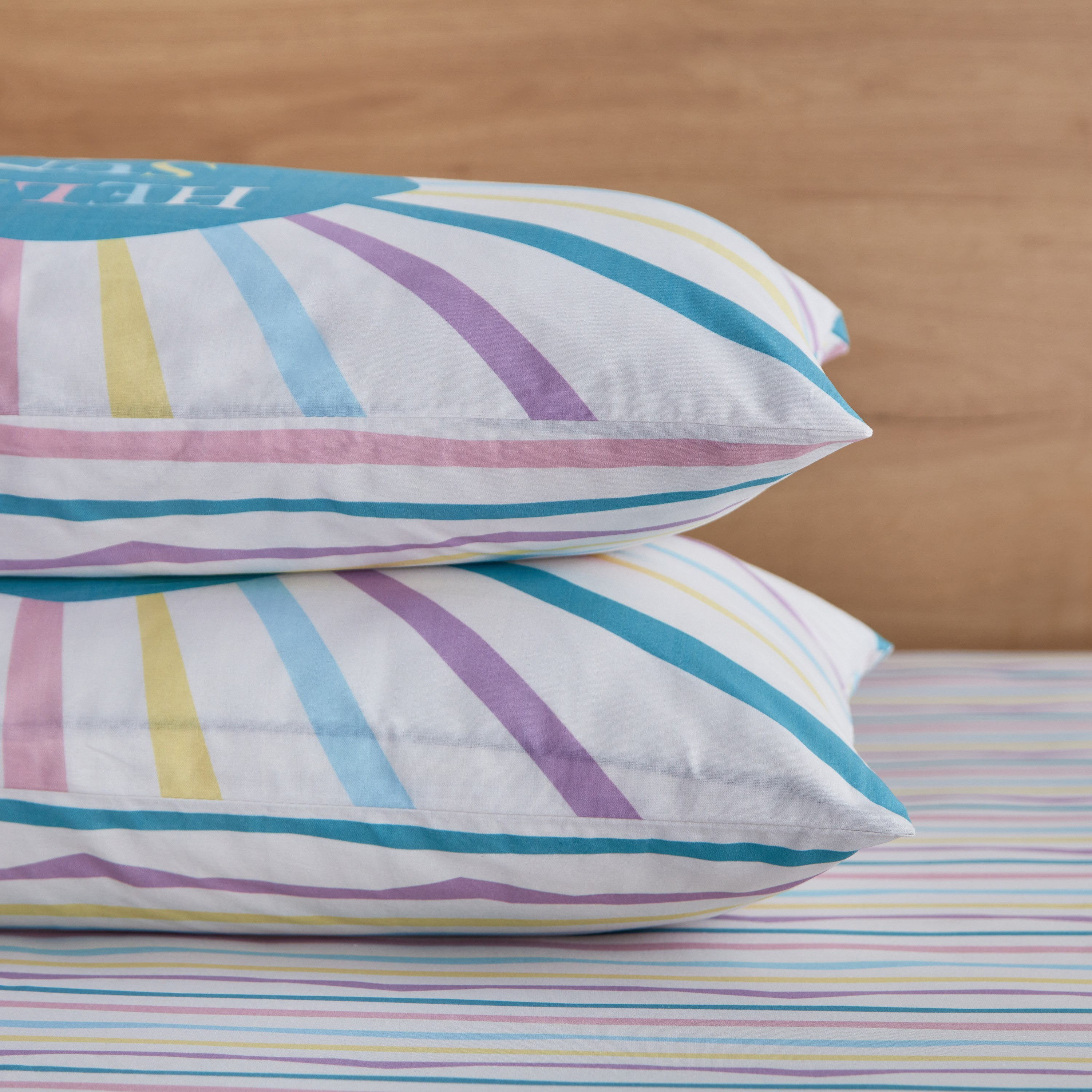 طقم أغطية وسائد قطن قطعتين هالو صن شاين من هيرميوني - 50x75 سم-hbxhomeware-hbxkidsandyouth-image-4