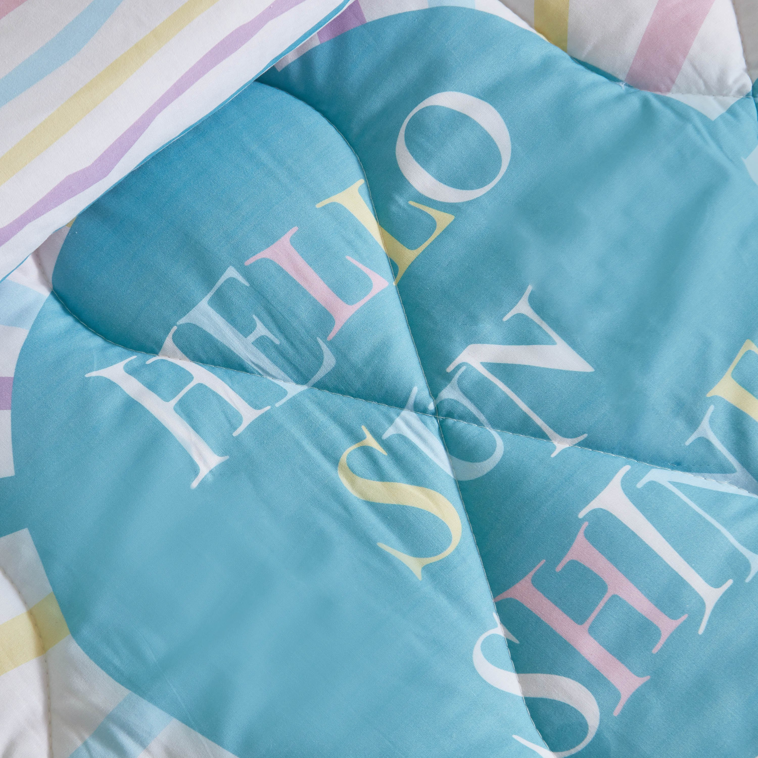طقم لحاف أطفال قطن قطعتين هالو صن شاين من هيرميوني - 100x140 سم-hbxhomeware-hbxkidsandyouth-image-6