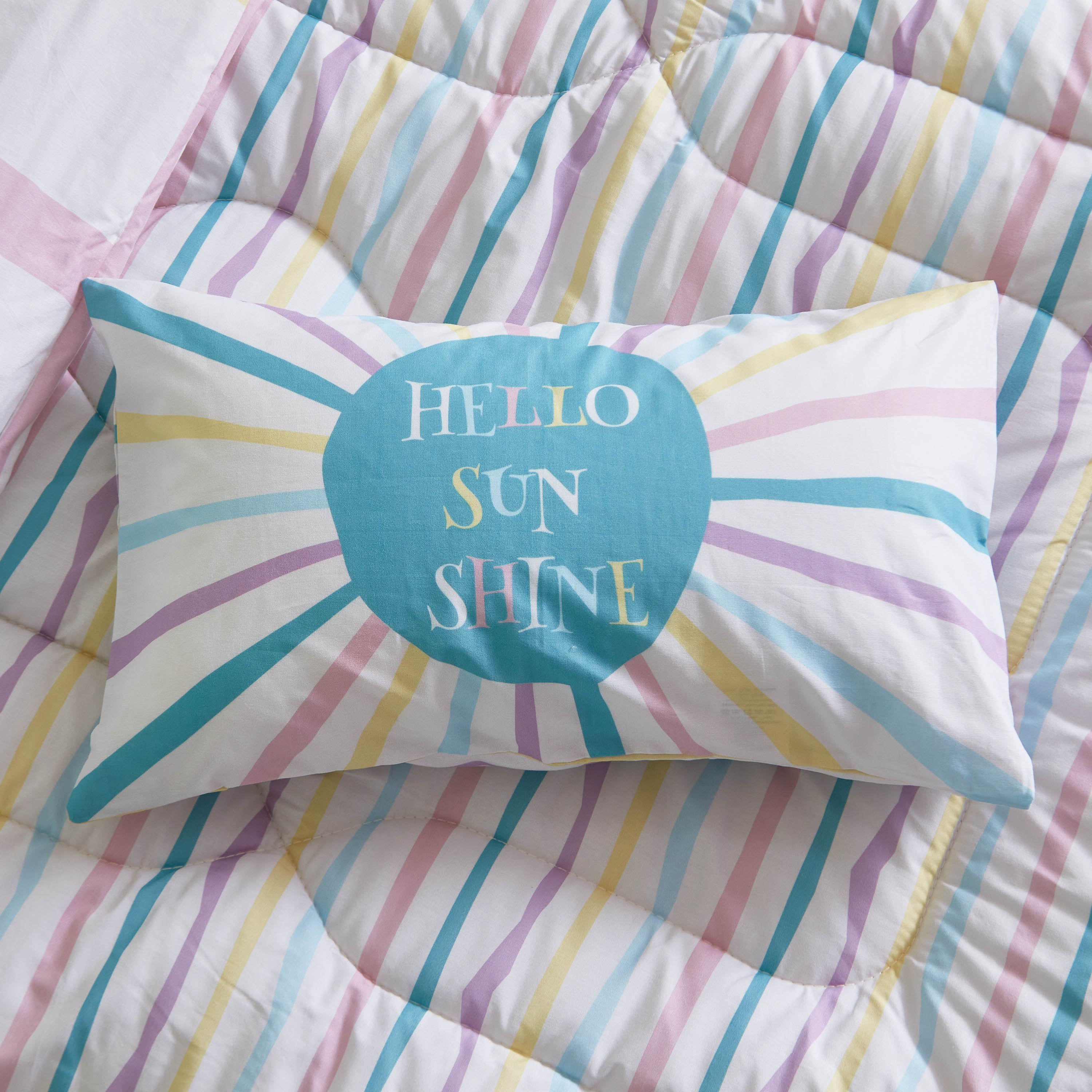 طقم لحاف أطفال قطن قطعتين هالو صن شاين من هيرميوني - 100x140 سم-hbxhomeware-hbxkidsandyouth-image-7