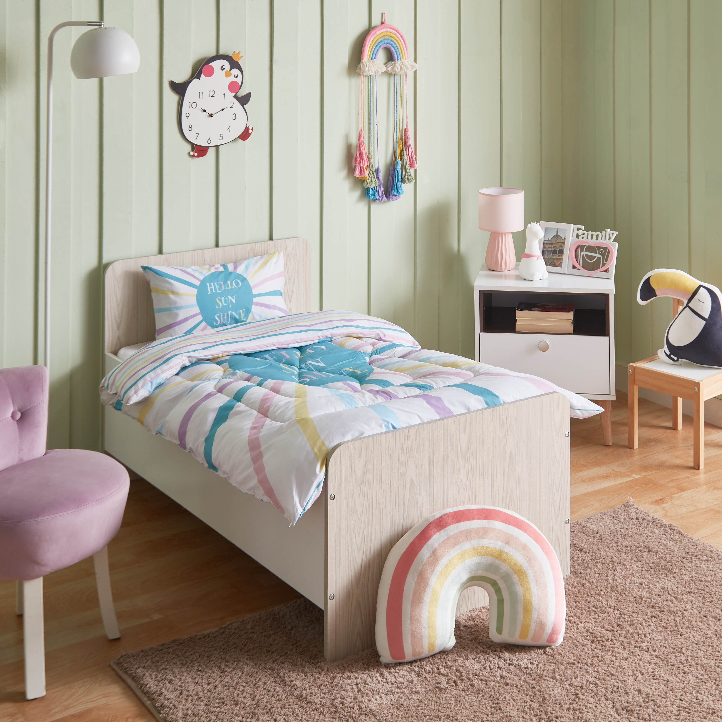 طقم لحاف أطفال قطن قطعتين هالو صن شاين من هيرميوني - 100x140 سم-hbxhomeware-hbxkidsandyouth-image-8