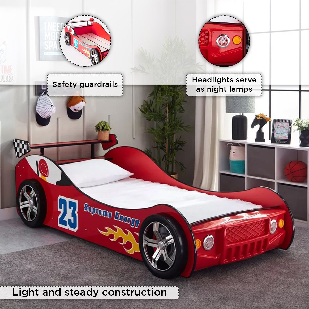 سرير تصميم سيارة سباق فردي من سوبريم إنيرجي - 90x190 سم-hbxfurniture-bedsandbedsets-beds-single-image-6