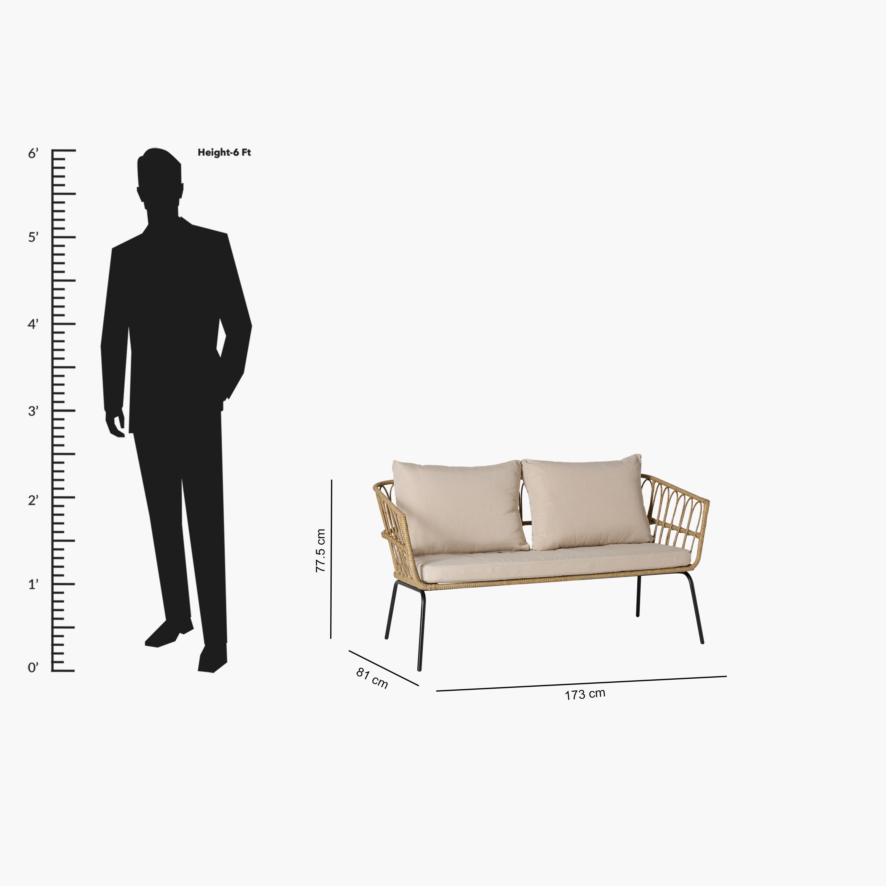 طقم طاولة قهوة خارجي 4 مقاعد مع وسائد - فيرا كاتينا من موڤو-hbxfurniture-livingroom-sofasandsofasets-image-17
