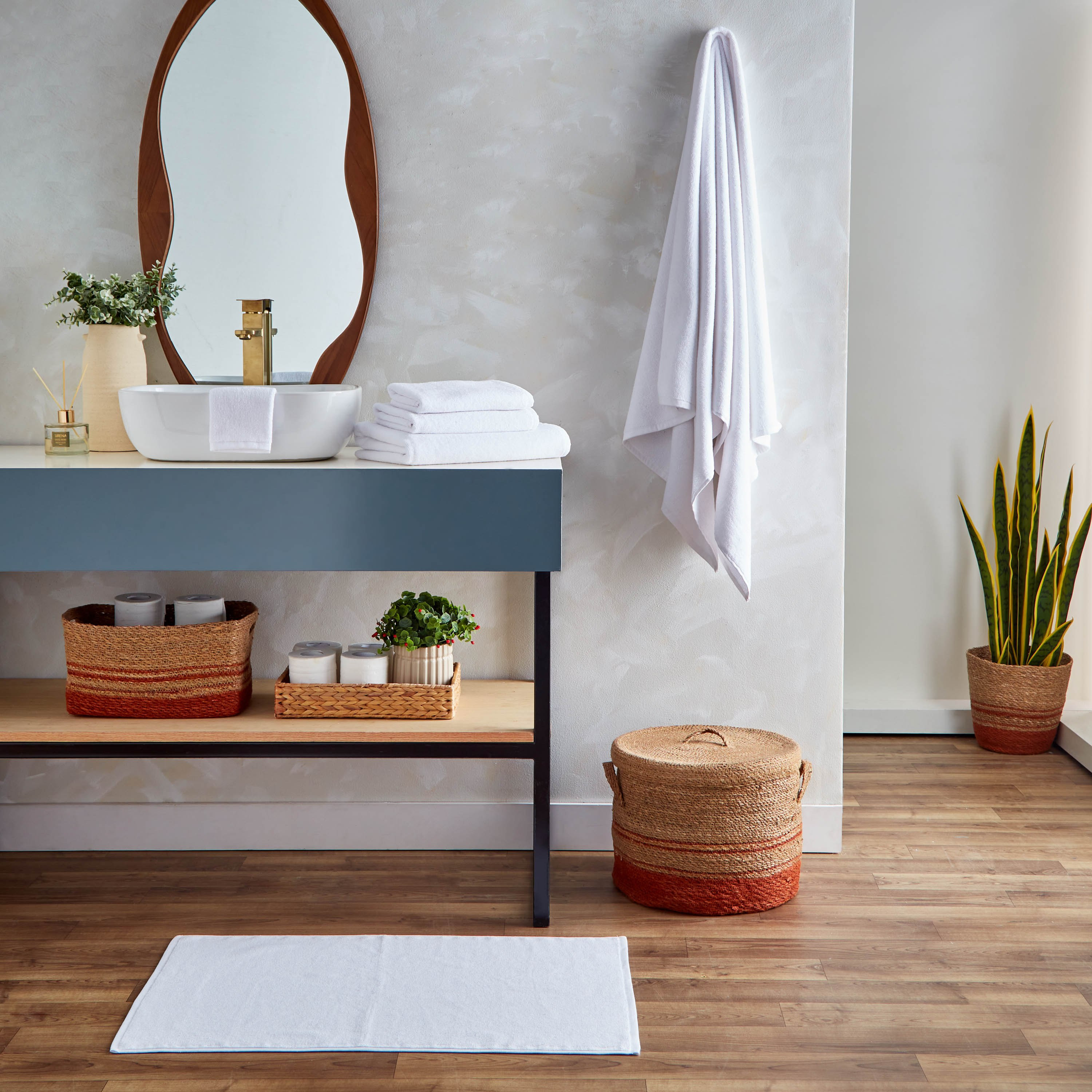 White Haven Hotel Collection Hand Towel - 50x80 cm-hbxbathroom-bathroomtextiles-image-4