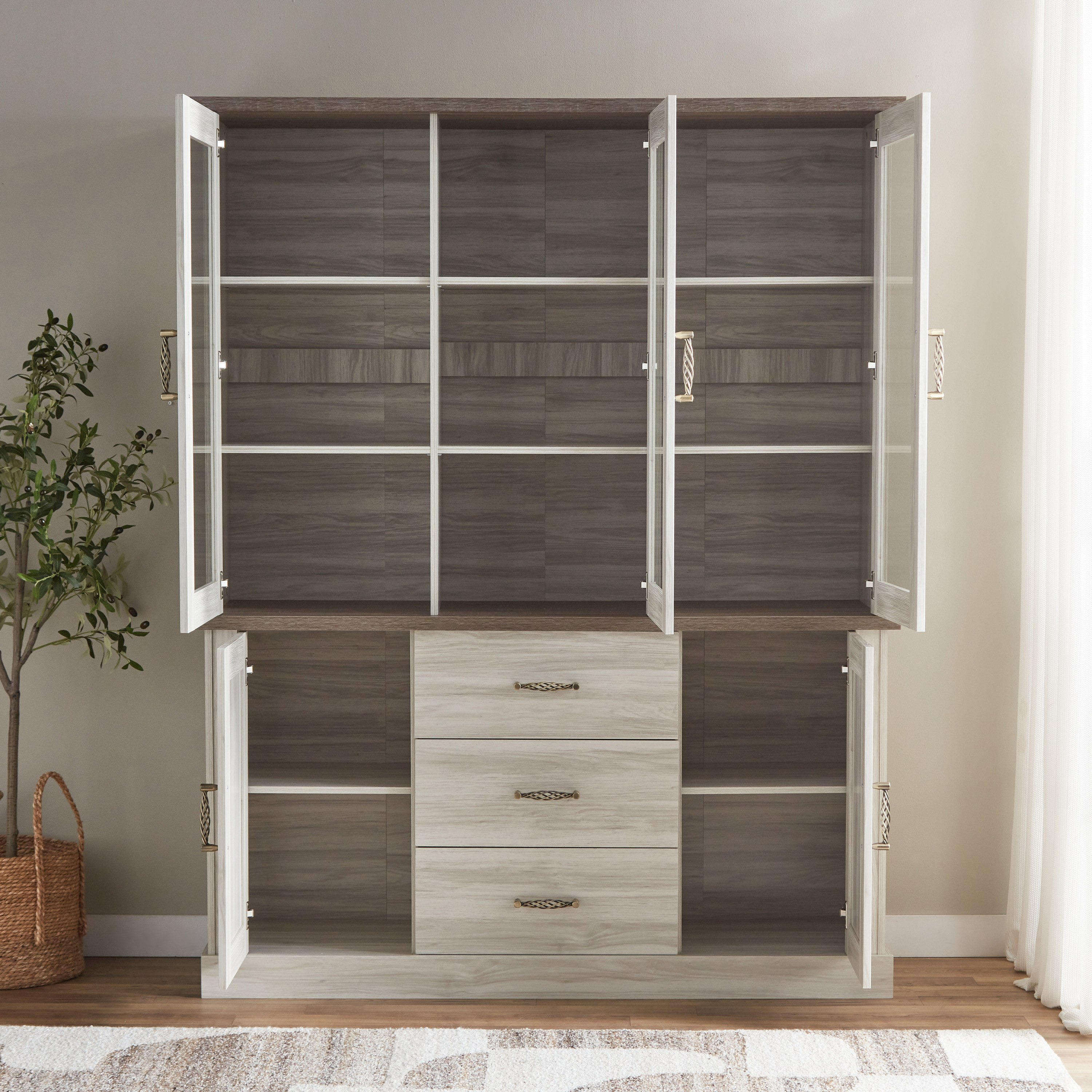 Angelic Hutch with Buffet-hbxfurniture-diningroom-buffetsandsideboards-image-6