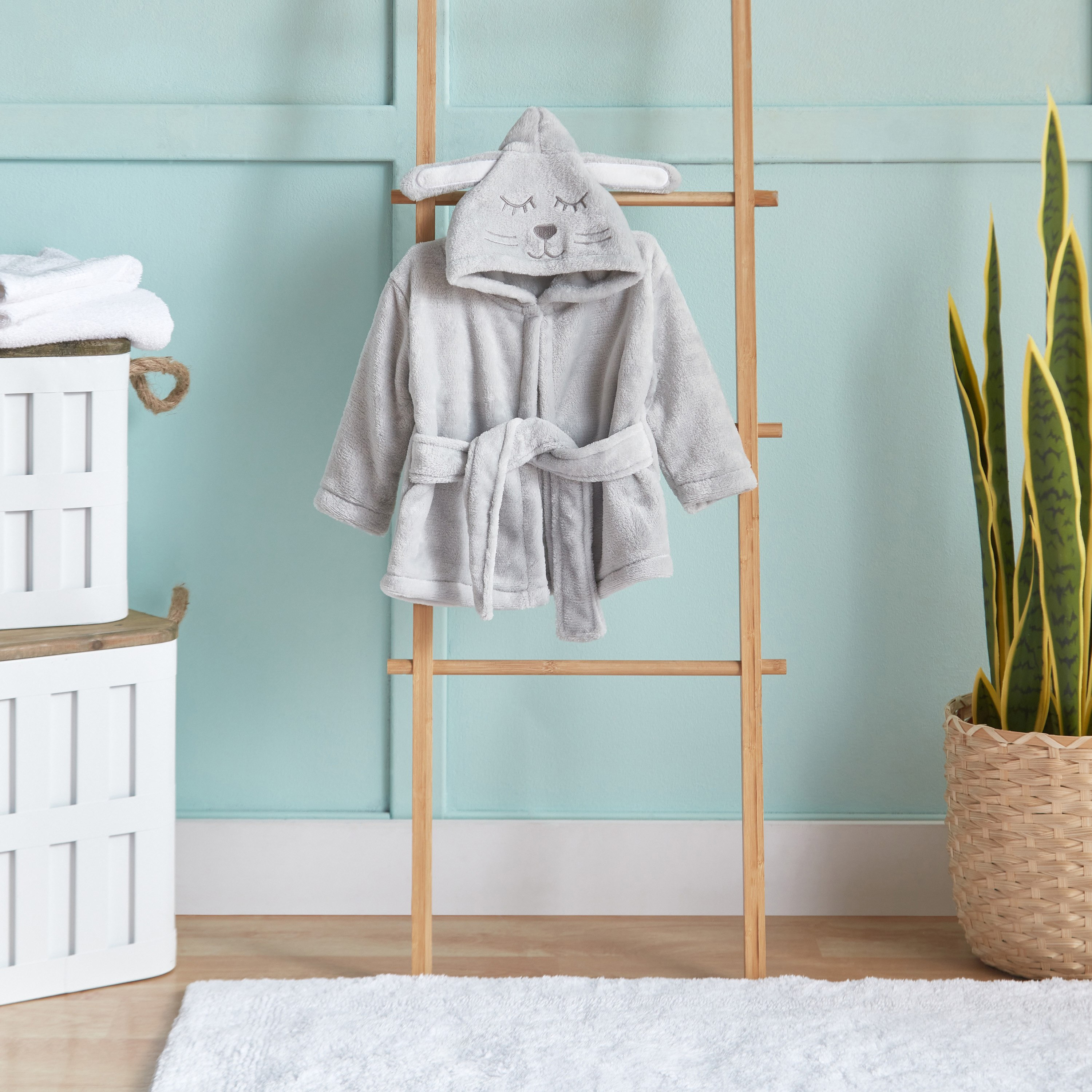 روب حمام صوف فلانيل قطة من بلاي لاند- مقاس كبير-hbxhomeware-hbxkidsandyouth-image-6
