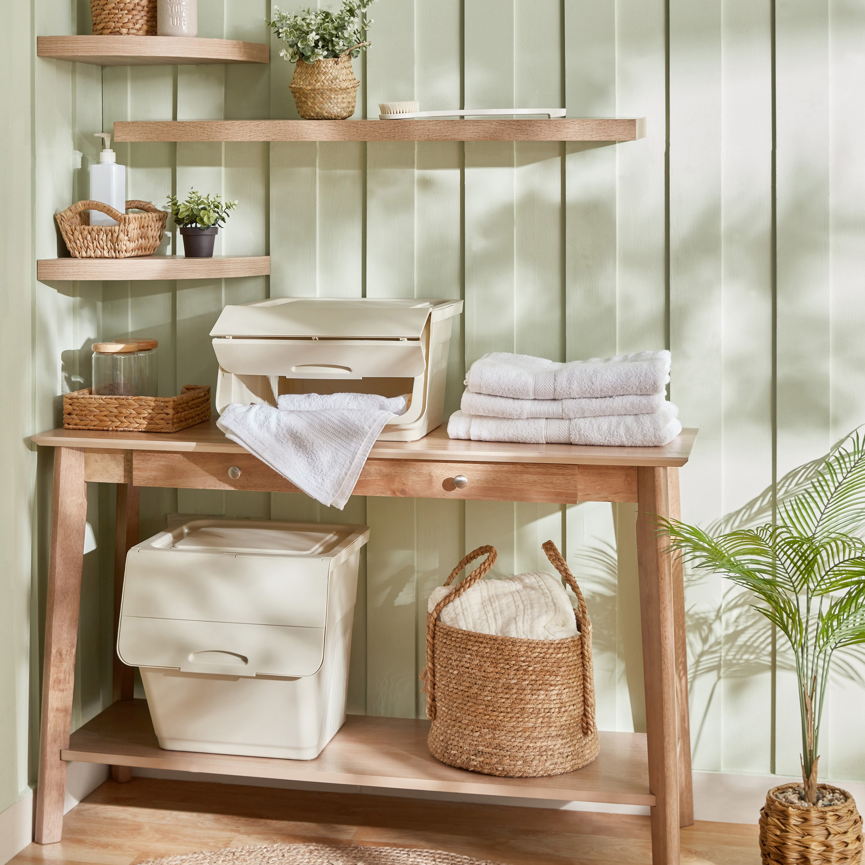Juana Stackable Storage Box - 56 L-hbxbedroom-bedroomaccessories-bedroomstorage-image-5