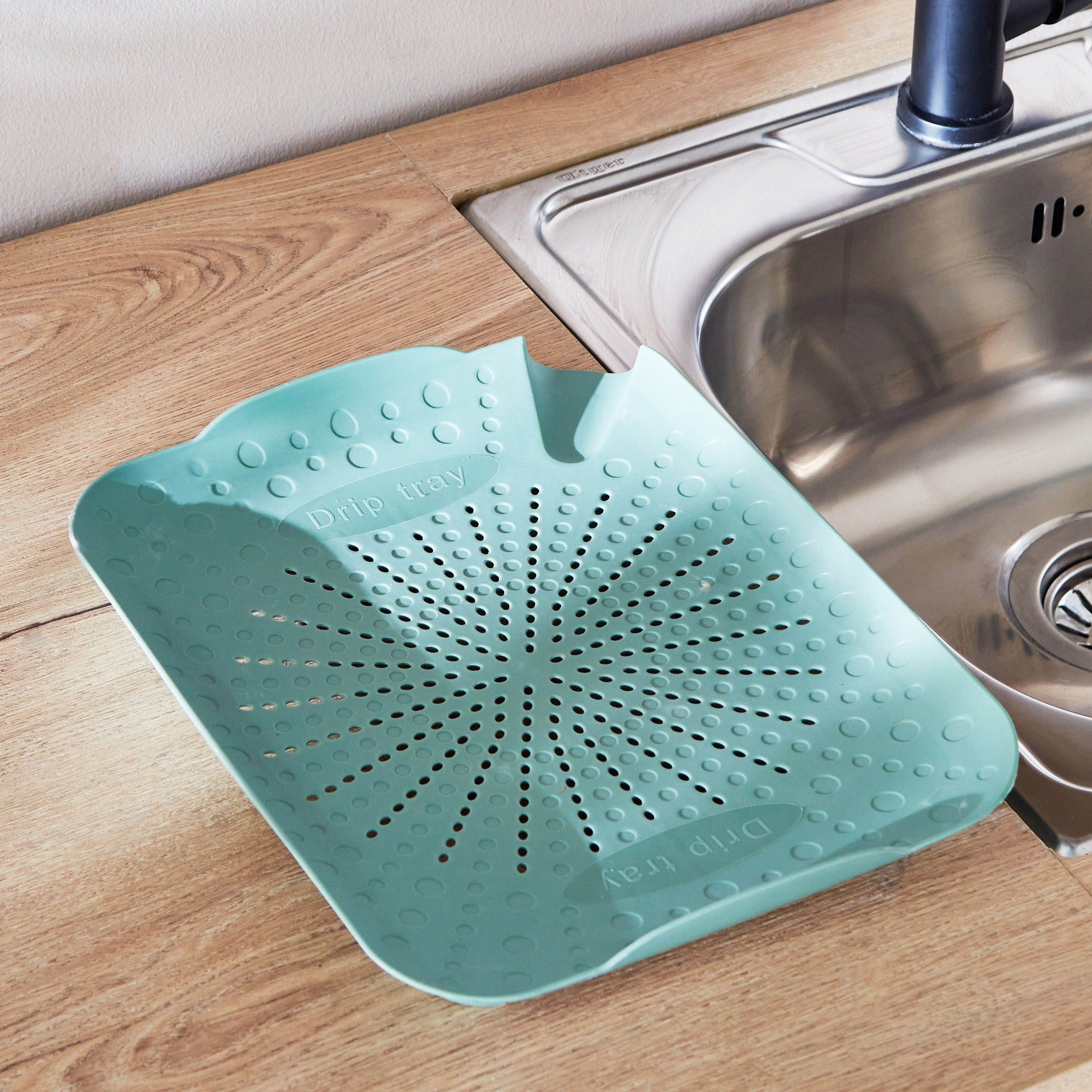 Flat sink deals colander