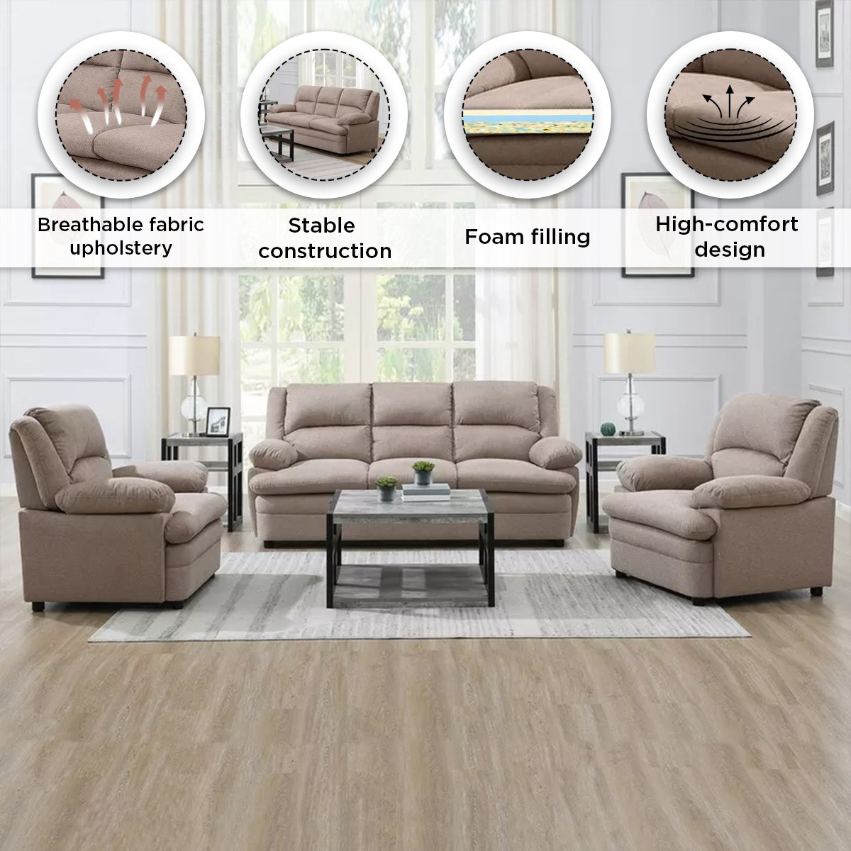 Bali Lamo 3-Seater Fabric Sofa-hbxlivingroom-sofasandarmchairs-sofas-image-11