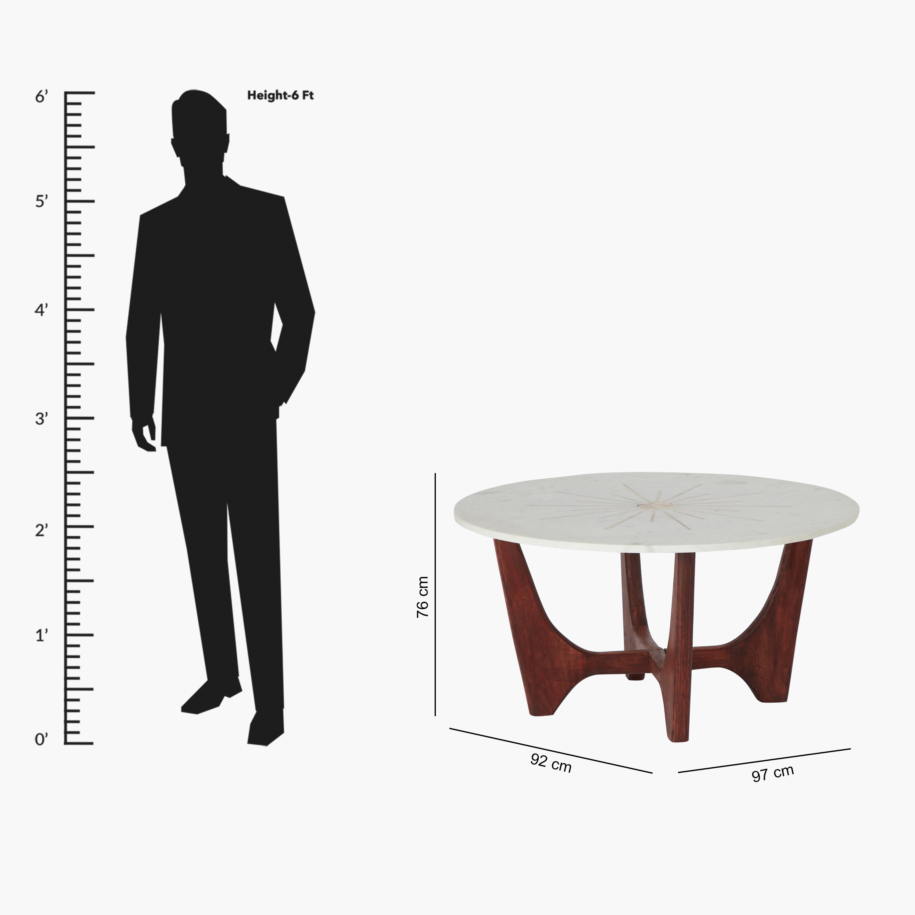 طاولة قهوة من الخشب الصلب بسطح من الرخام الأصلي وتطعيم من النحاس - أركا من فيندرا-hbxlivingroom-tablesandstands-coffeetables-image-8