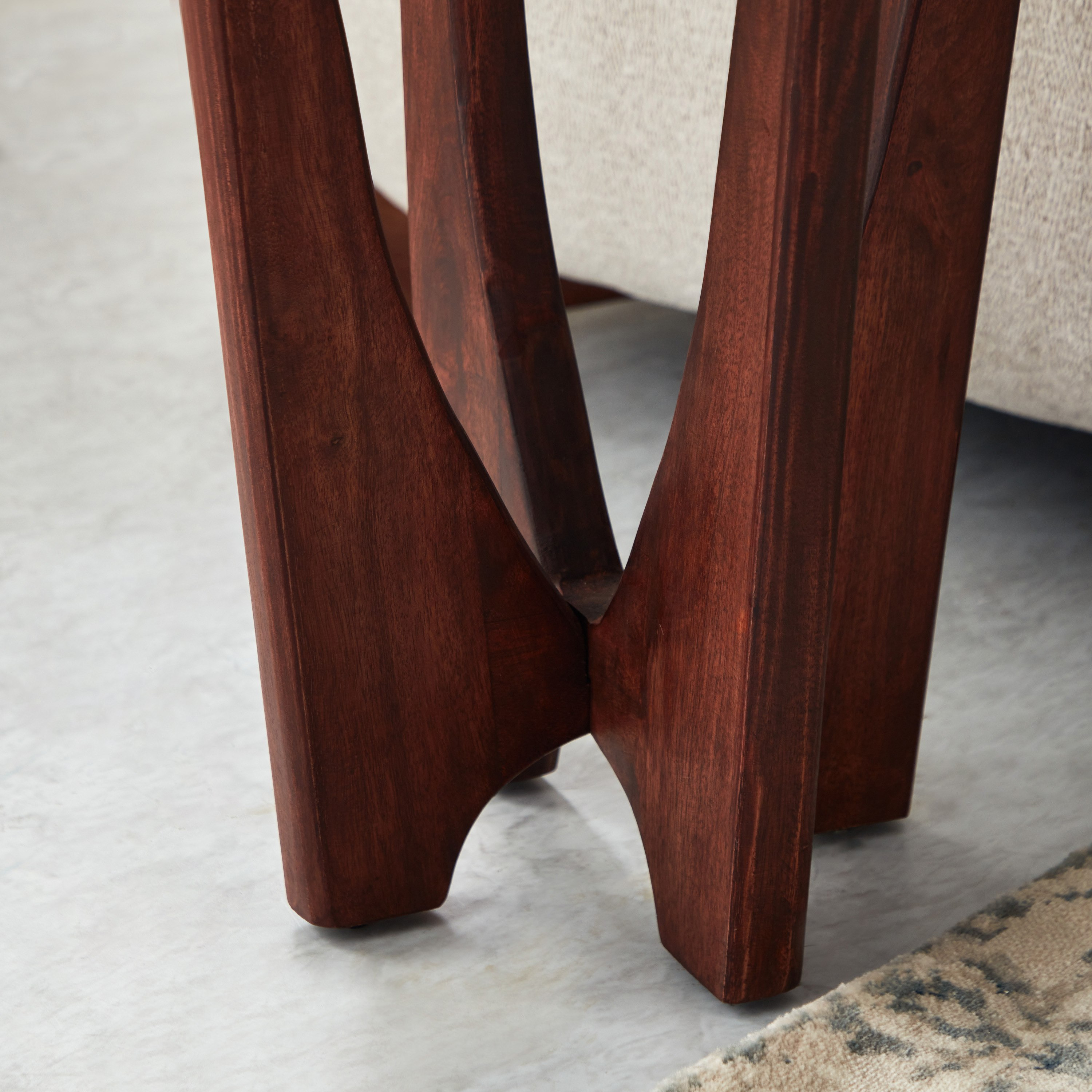 Vendra Arka Solid Wood End Table with Genuine Marble Top and Brass Inlay-PROMO_HB_SA_HBX10_TH1000_NEW_031025-image-4