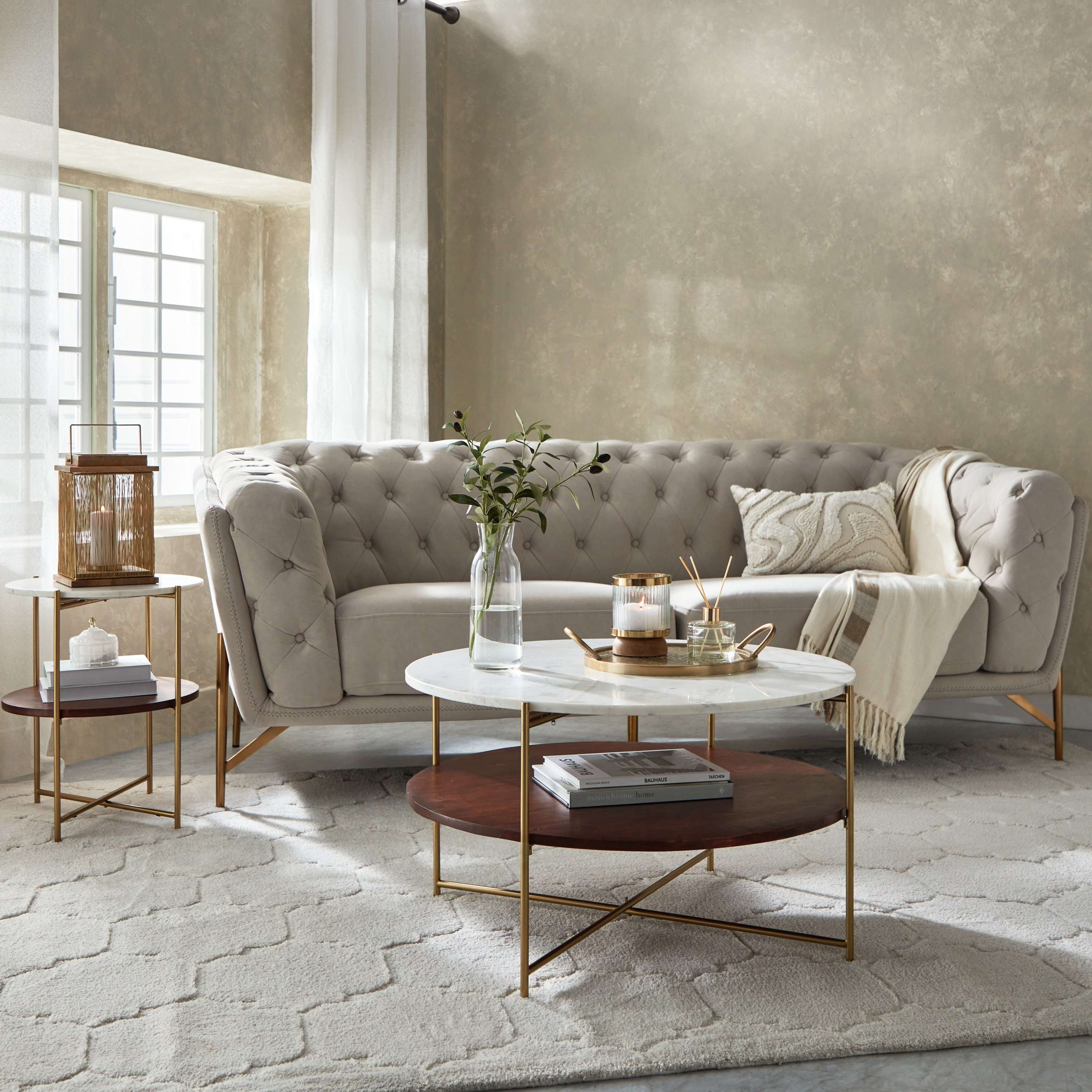 Vendra Messika Nxt Genuine Marble Top End Table with Solid Wood Shelf-PROMO_HB_SA_HBX10_TH1000_NEW_031025-image-6