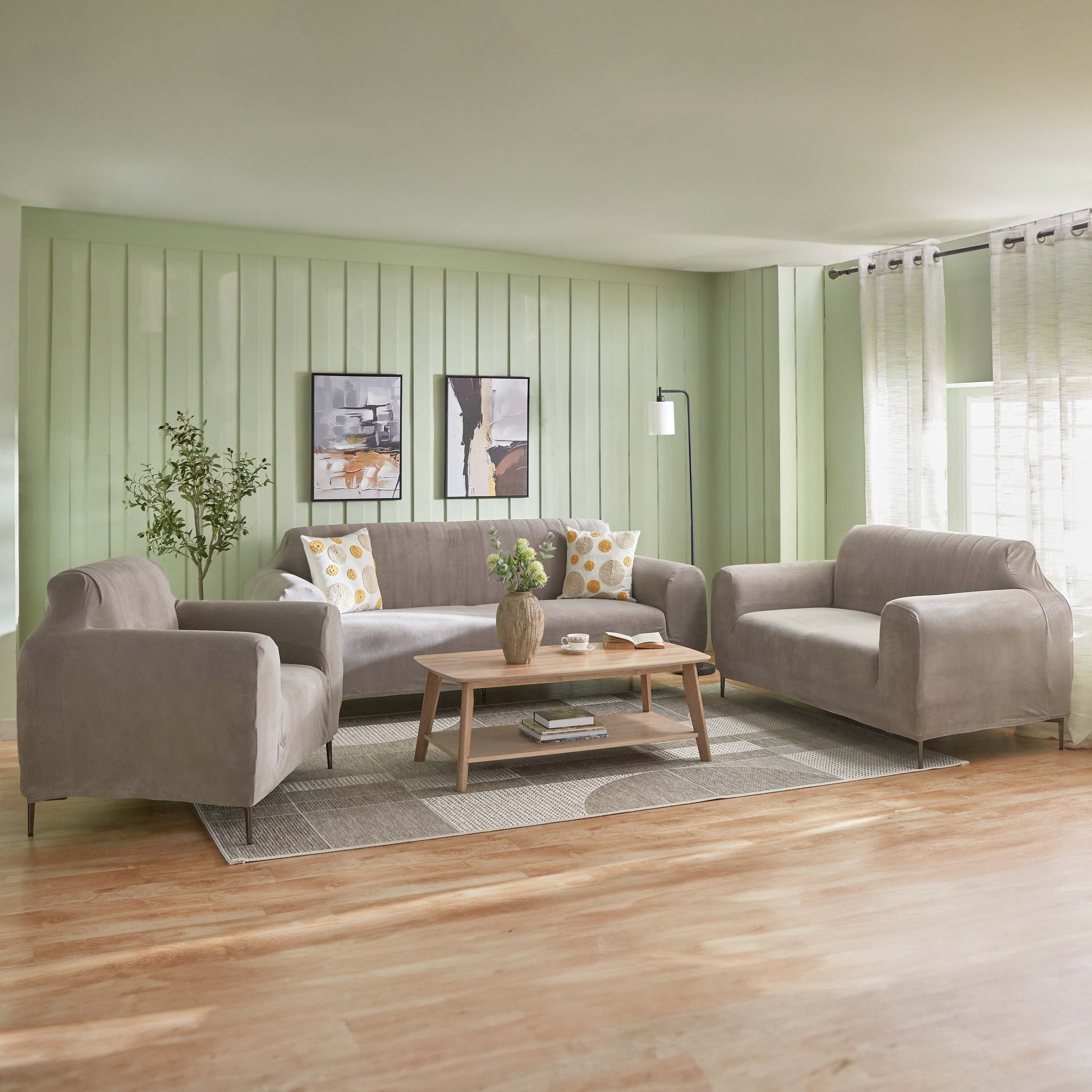 Veloura Velveteen 2-Seater Sofa Cover - 135-175 cm-PROMO_HB_AE_B1G1_250925-image-6