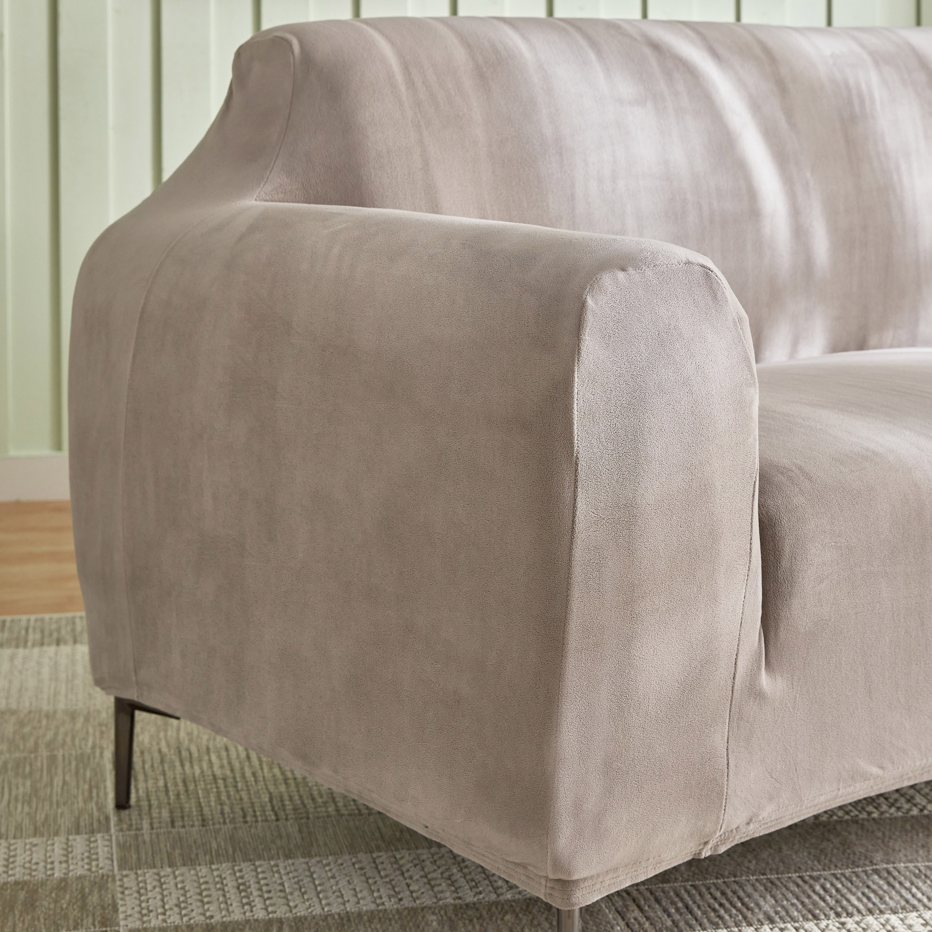 Veloura Velveteen 3-Seater Sofa Cover - 180-225 cm-PROMO_HB_AE_B1G1_250925-image-3