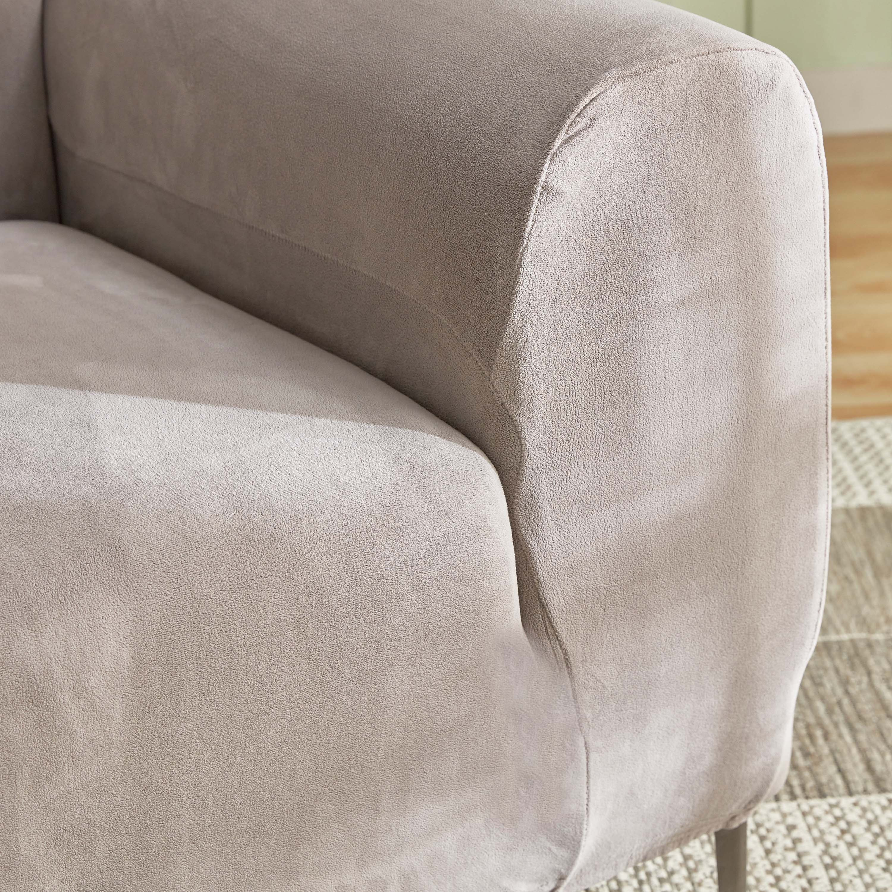Veloura Velveteen 3-Seater Sofa Cover - 180-225 cm-PROMO_HB_AE_B1G1_250925-image-4