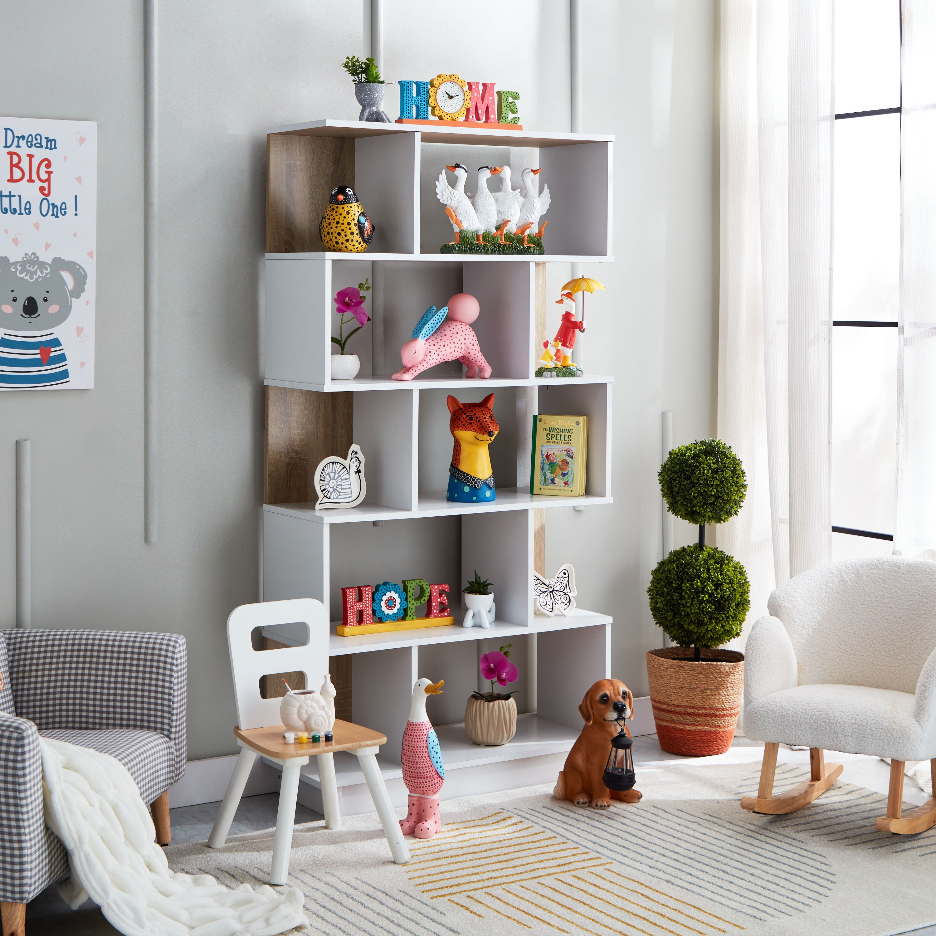 قطعة ديكور راتنج بتصميم بط - 33.3x11x23.3 سم-hbxhomeware-hbxkidsandyouth-image-4