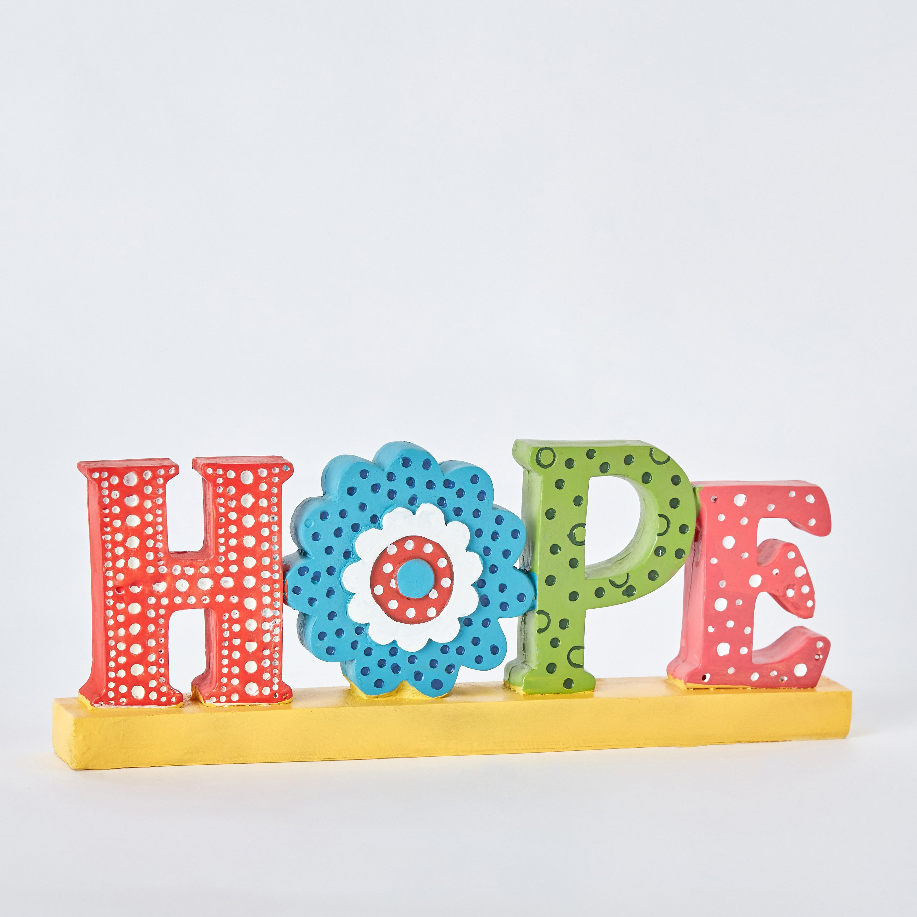 قطعة ديكور راتنج بتصميم كلمة أمل - 30.7x3.5x11.5 سم-hbxhomeware-hbxkidsandyouth-image-5