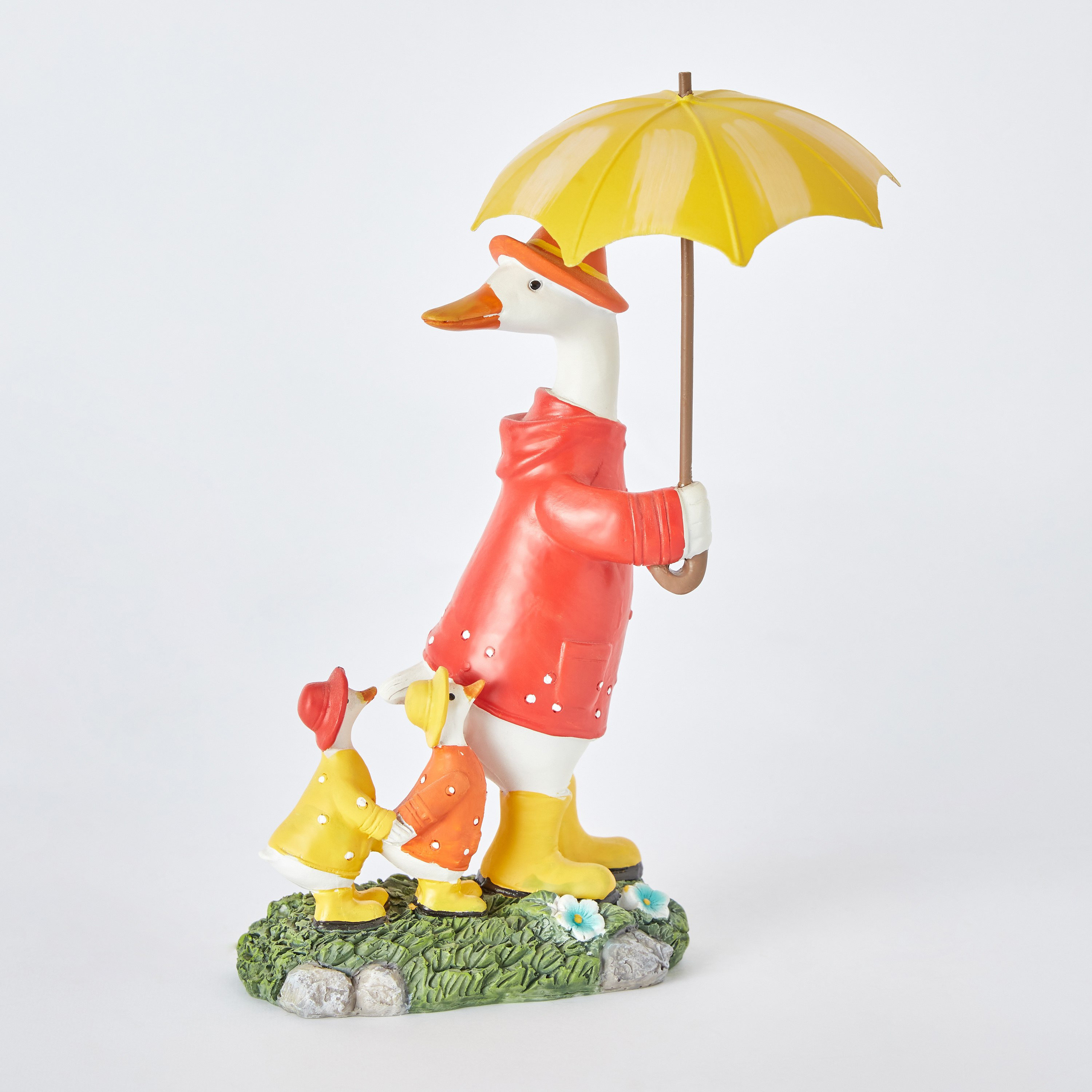 Duck with Umbrella Resin Decor - 15.4x10.8x25.4 cm-hbxhomeware-hbxkidsandyouth-image-6