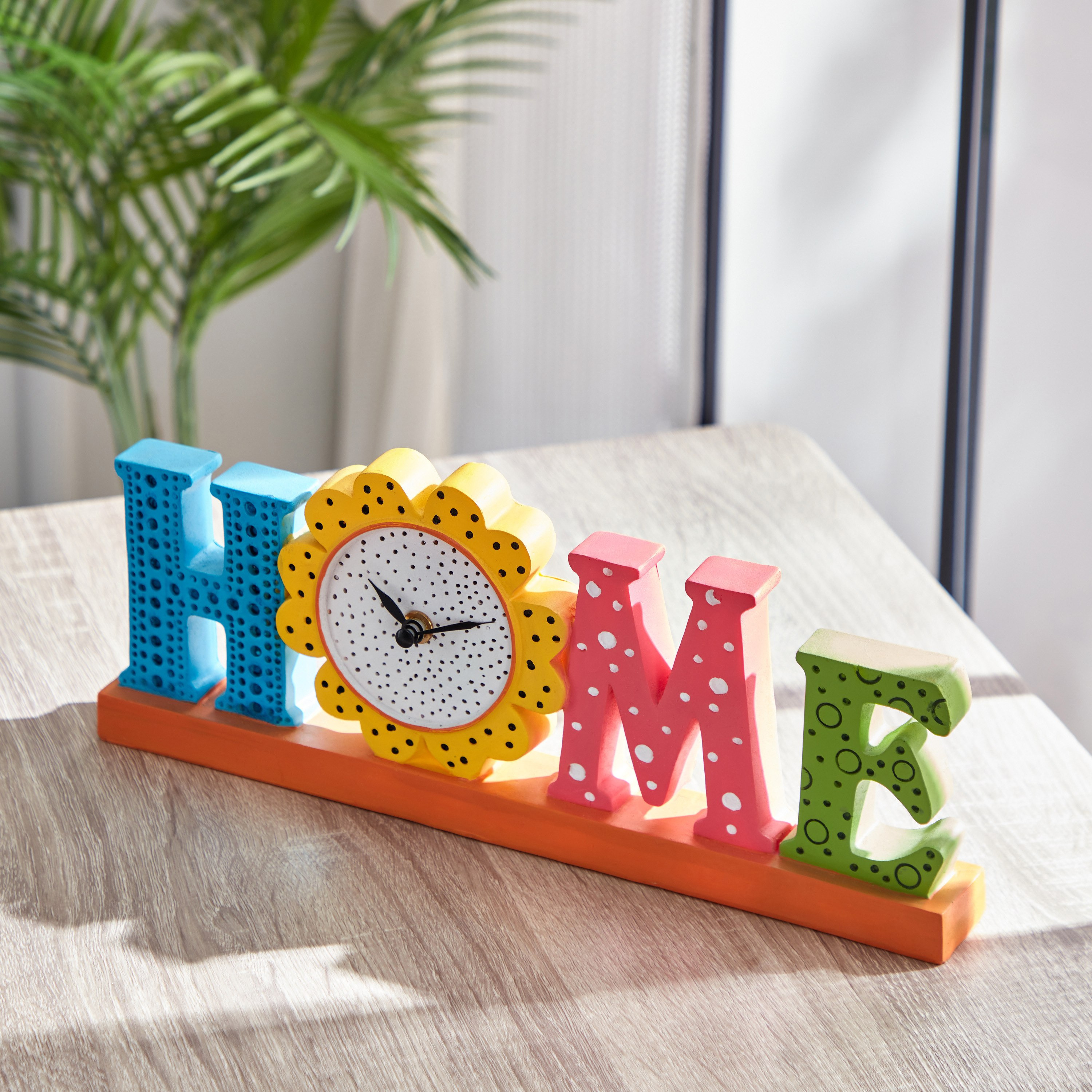 ساعة ديكور من هوم راتنج - 33.6x3.5x13.4 سم-hbxhomeware-hbxkidsandyouth-image-1