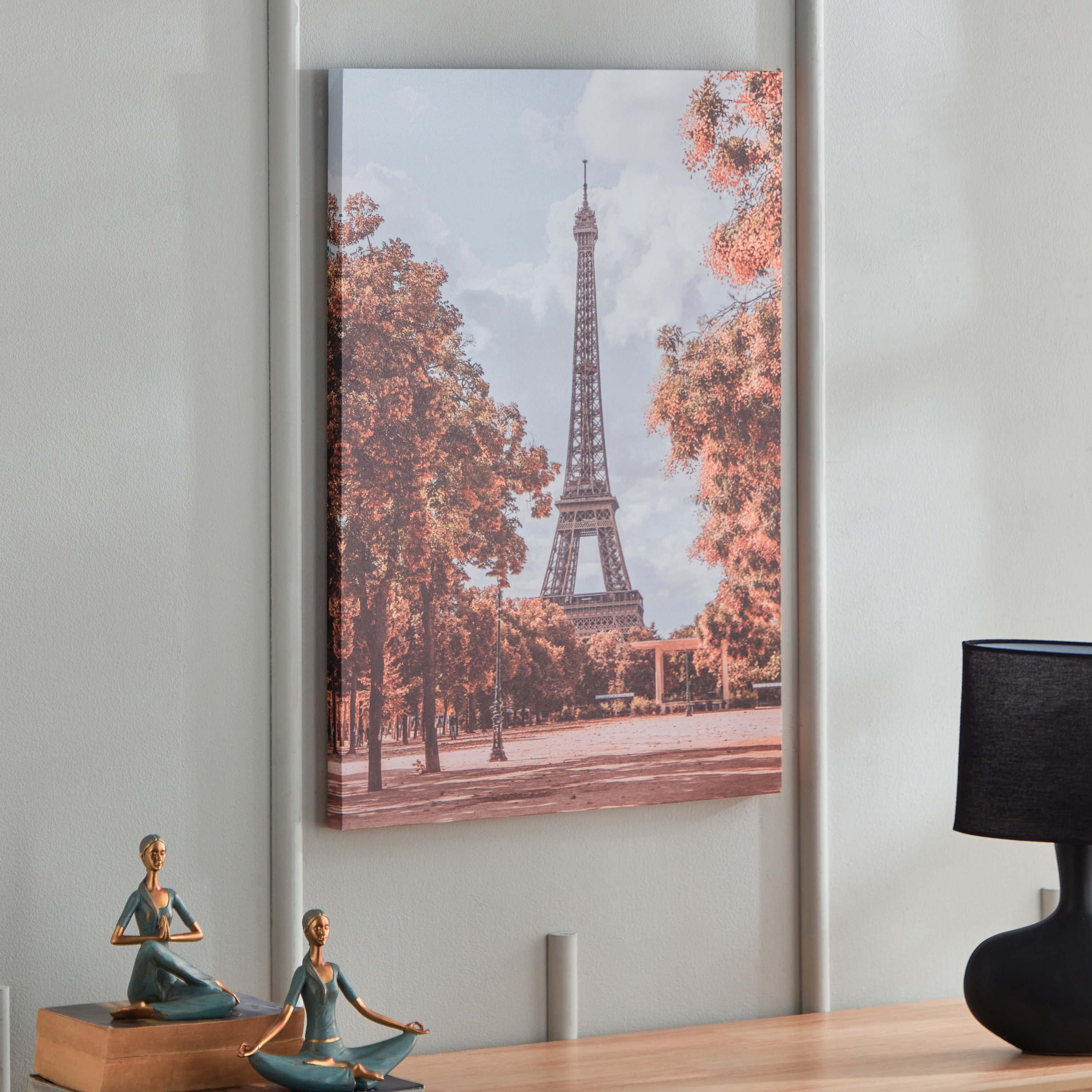 زينة حائط كانفاس بطبعات من أيكا - 50x70x2.5 سم-hbxhomeware-hbxdecorandfurnishings-image-1