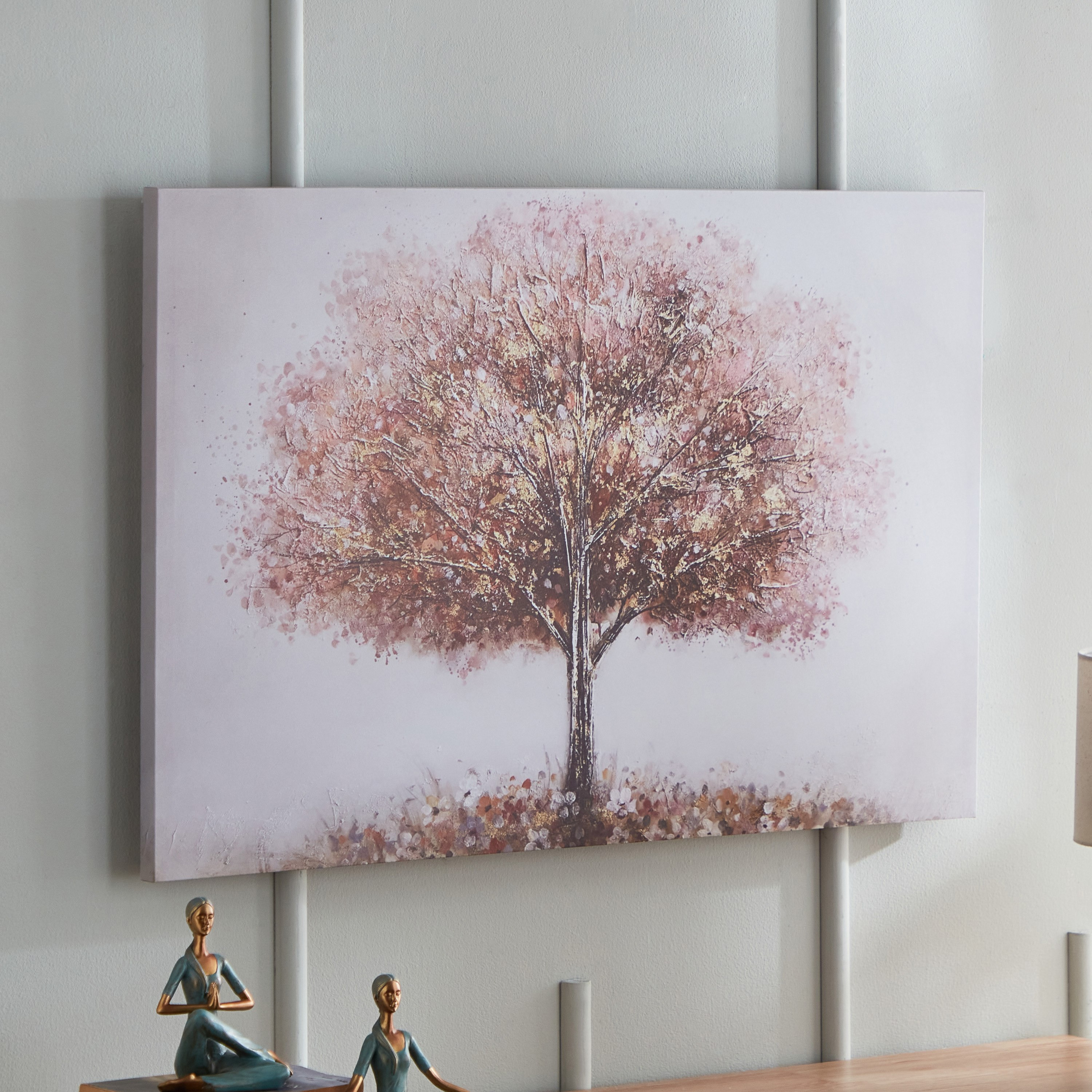 زينة حائط كانفاس بطبعات من أيكا - 60x90x2.5 سم-hbxhomeware-hbxdecorandfurnishings-image-1
