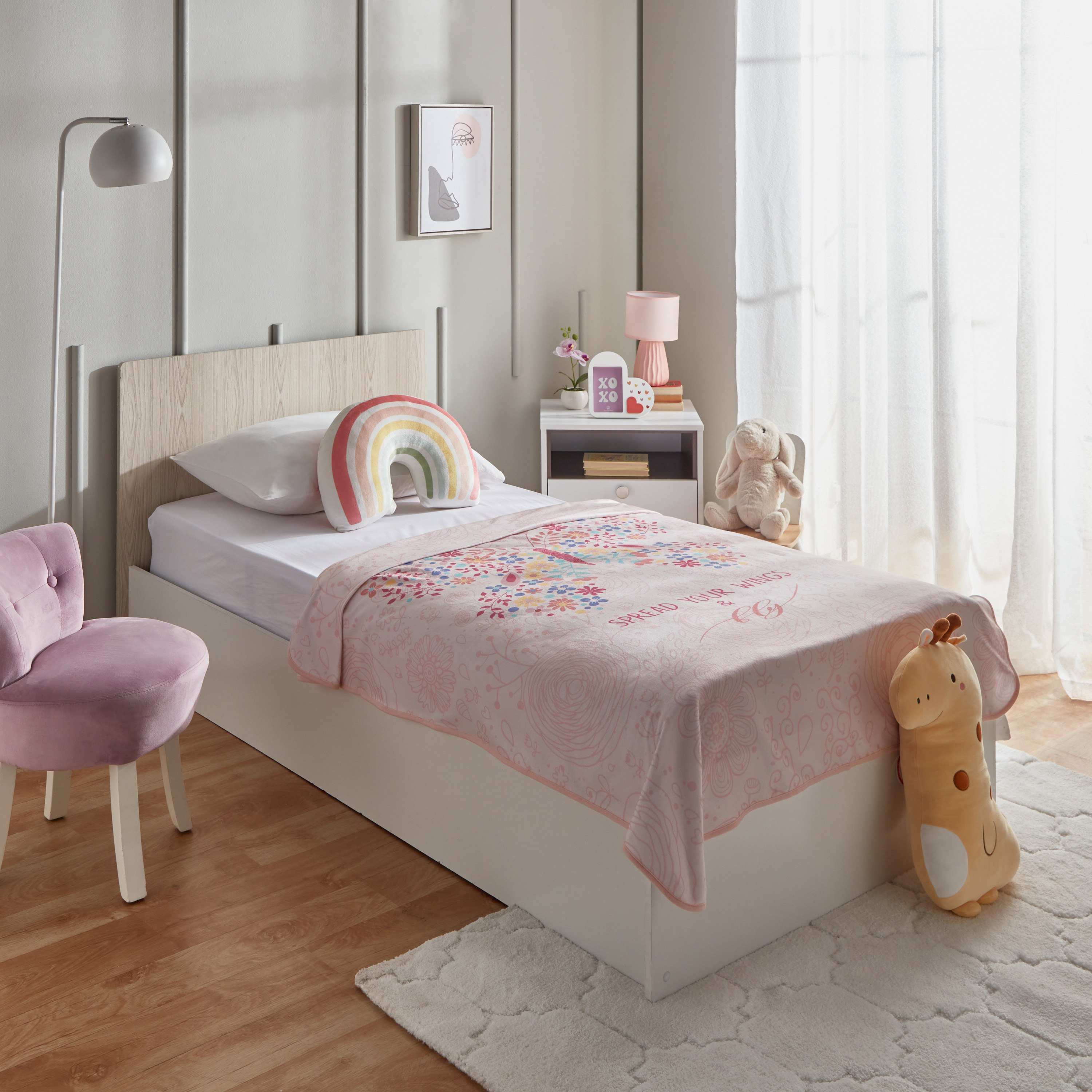 بطانية صوف بولار بطبعات مع حواف من فلوتربي نيلف - 120x160 سم-hbxhomeware-hbxkidsandyouth-image-6