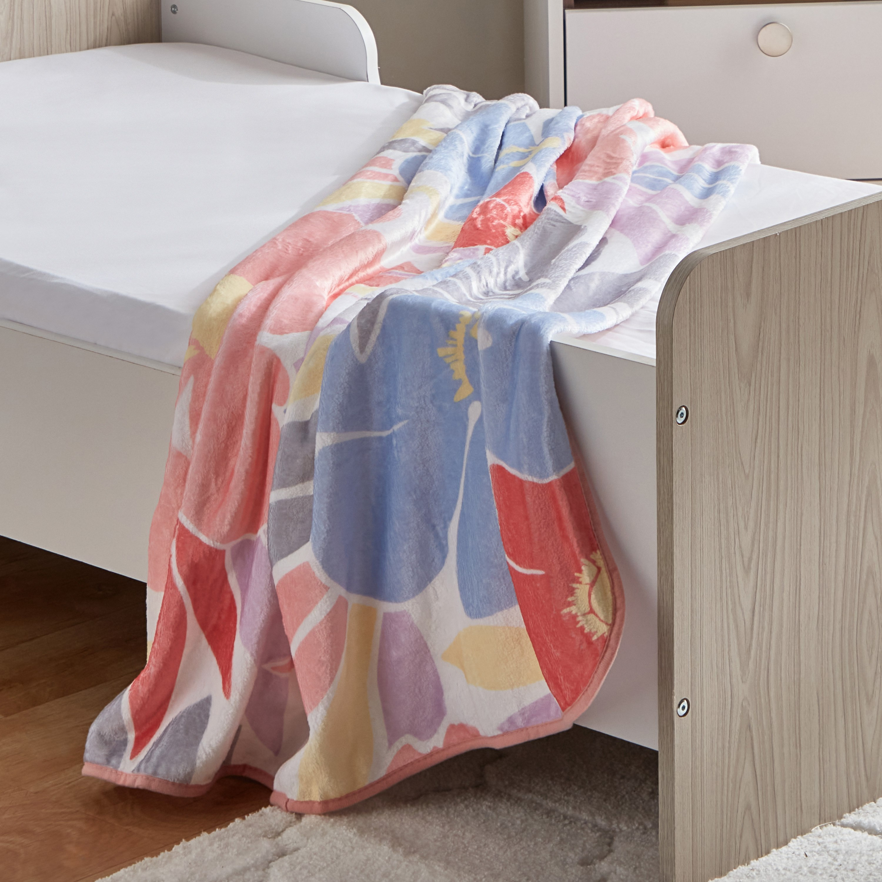 بطانية صوف فلانيل مطبوعة مع حواف من فلاترباي روزاليا - 100x140 سم-hbxhomeware-hbxkidsandyouth-image-3