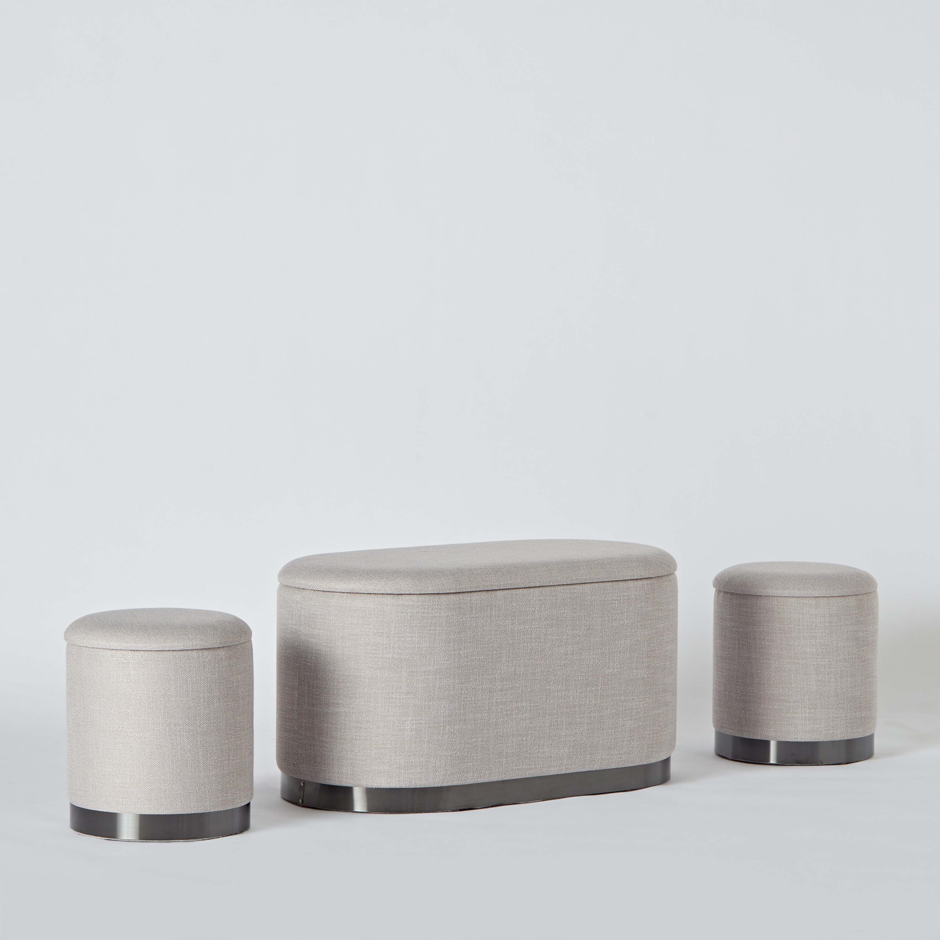 Evelyn 3-Piece Fabric Ottoman Set with Storage-hbxlivingroom-sofasandarmchairs-ottomansandfootstools-image-8