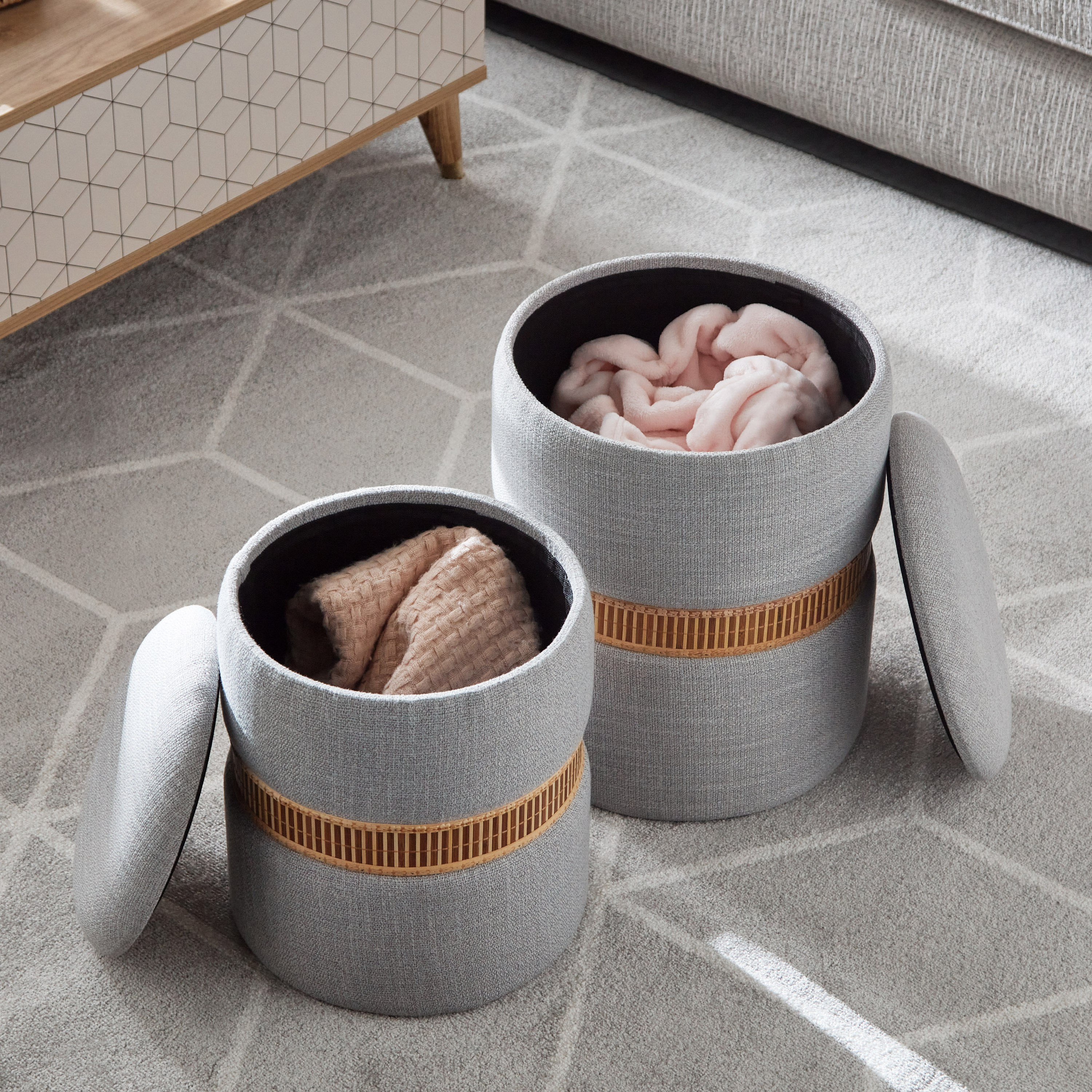 Nordica Bamboo Weave Ring Storage Ottoman - Set of 2-hbxlivingroom-sofasandarmchairs-ottomansandfootstools-image-3