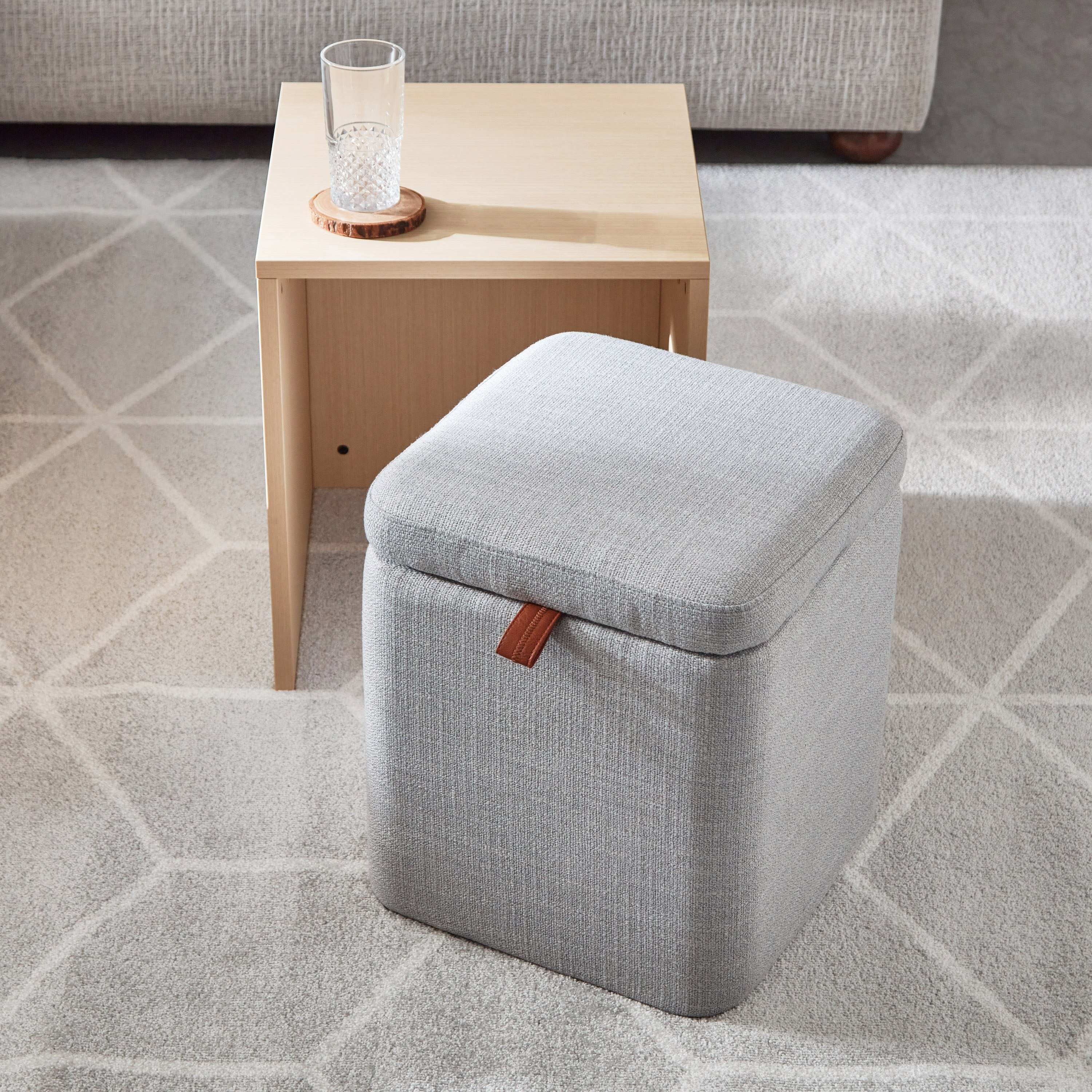 Nordica End Table with Storage Ottoman-hbxlivingroom-sofasandarmchairs-ottomansandfootstools-image-3