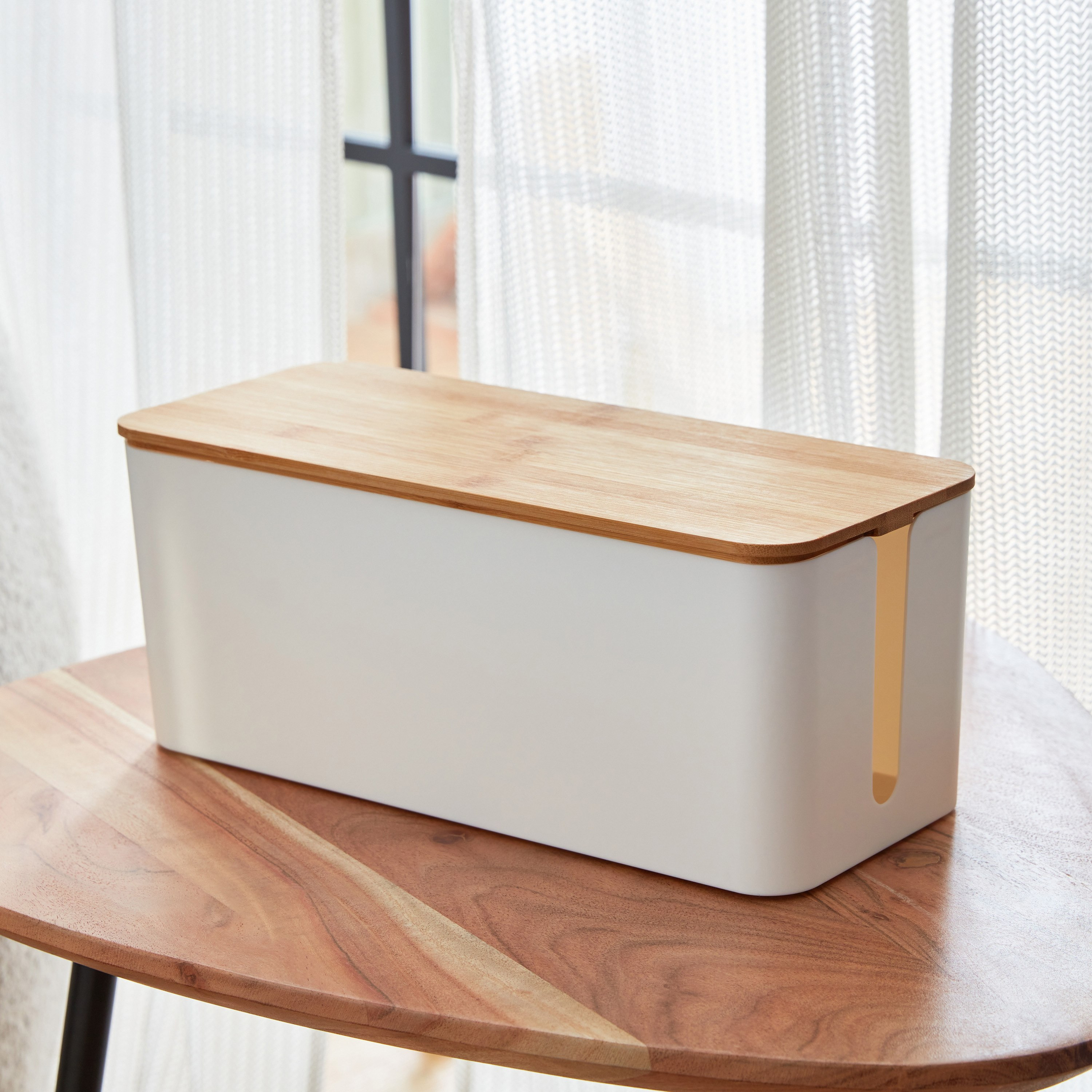 Cable Management Box - 32x13x12 cm-hbxbedroom-bedroomaccessories-bedroomstorage-image-3