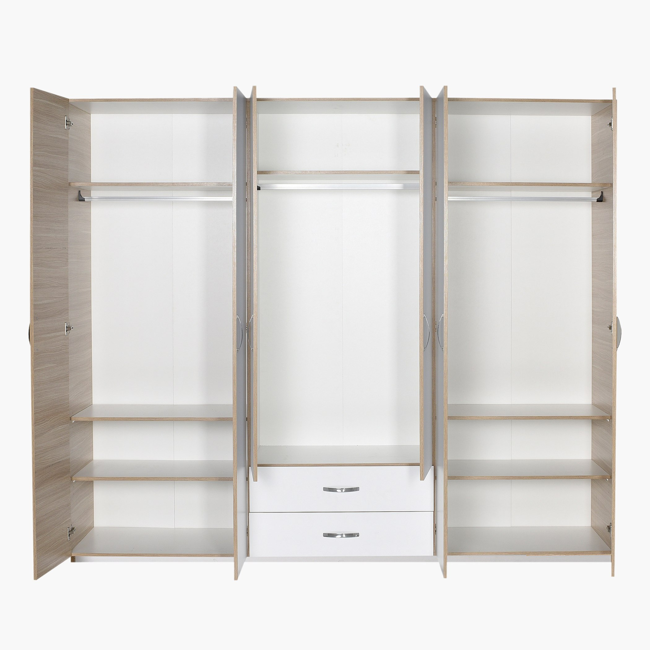 خزانة ملابس 6 أبواب مع درجين - هيلينا من موڤو-hbxfurniture-wardrobes-image-6