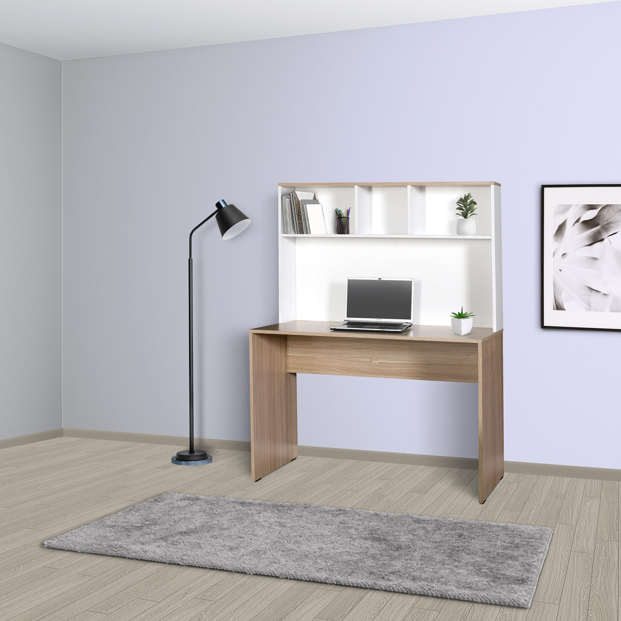 مكتب دراسة مع رف من هيلينا-hbxfurniture-office-desks-image-2