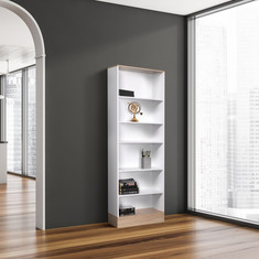 Helina 6-Shelf Bookcase
