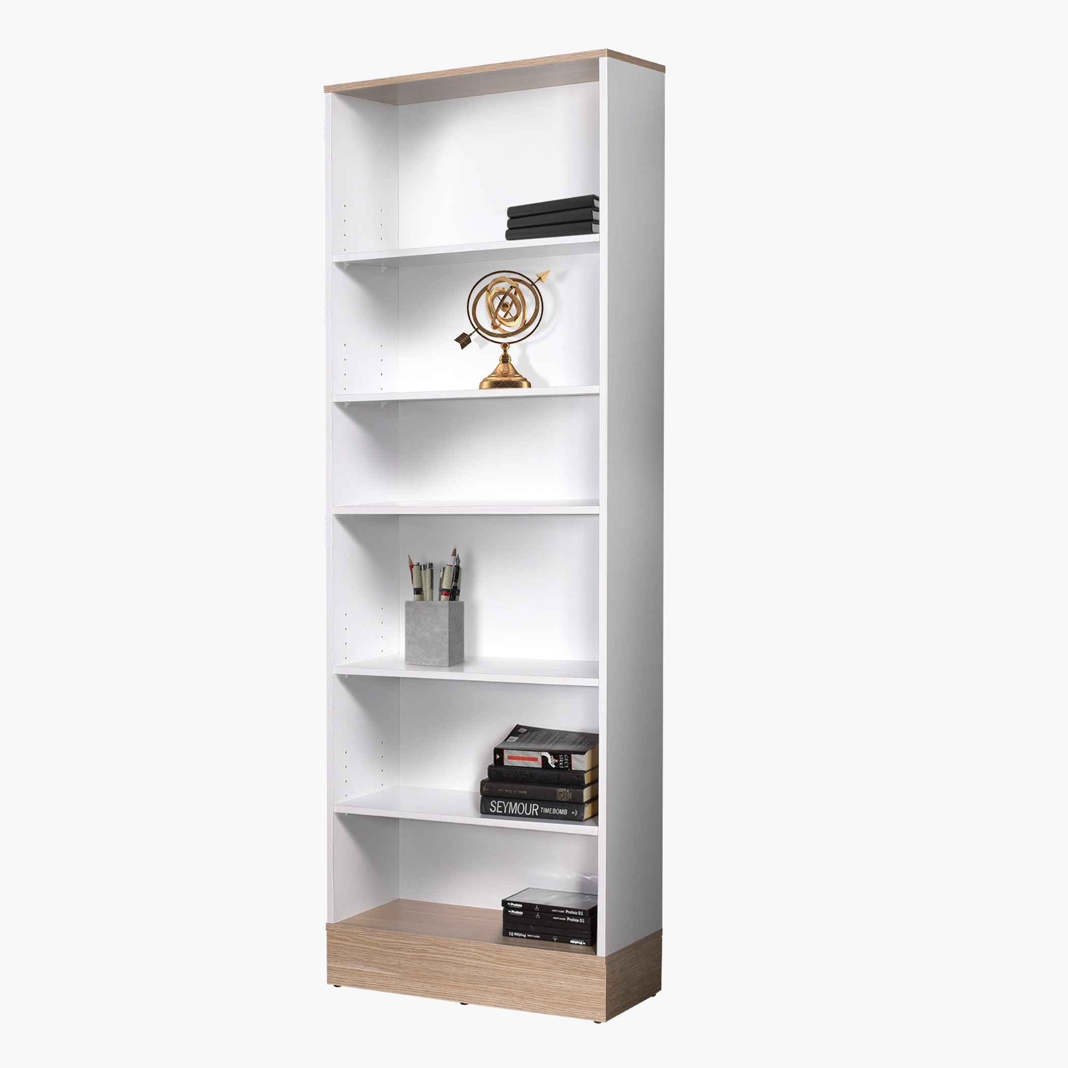 خزانة كتب 6 أرفف من هيلينا-hbxfurniture-office-bookcases-image-4