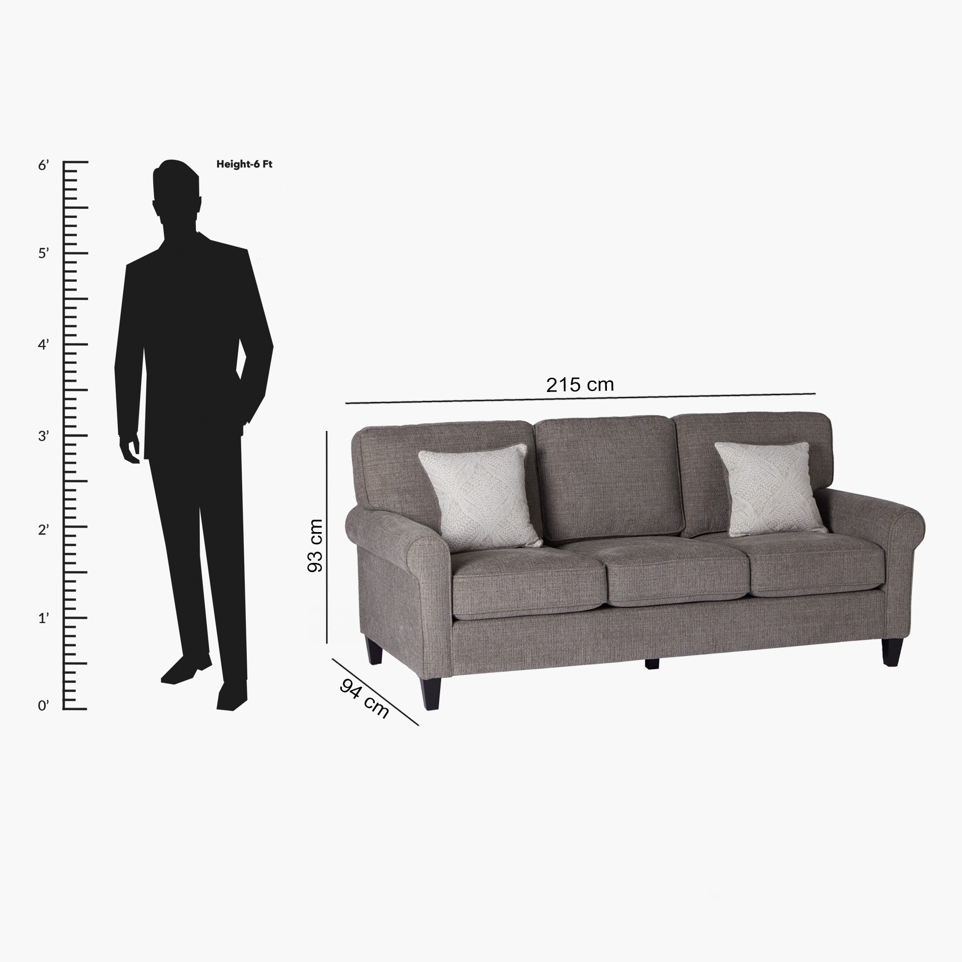 Angelic Oakwood 3-Seater Sofa with 2 Cushions-hbxlivingroom-sofasandarmchairs-sofas-image-11