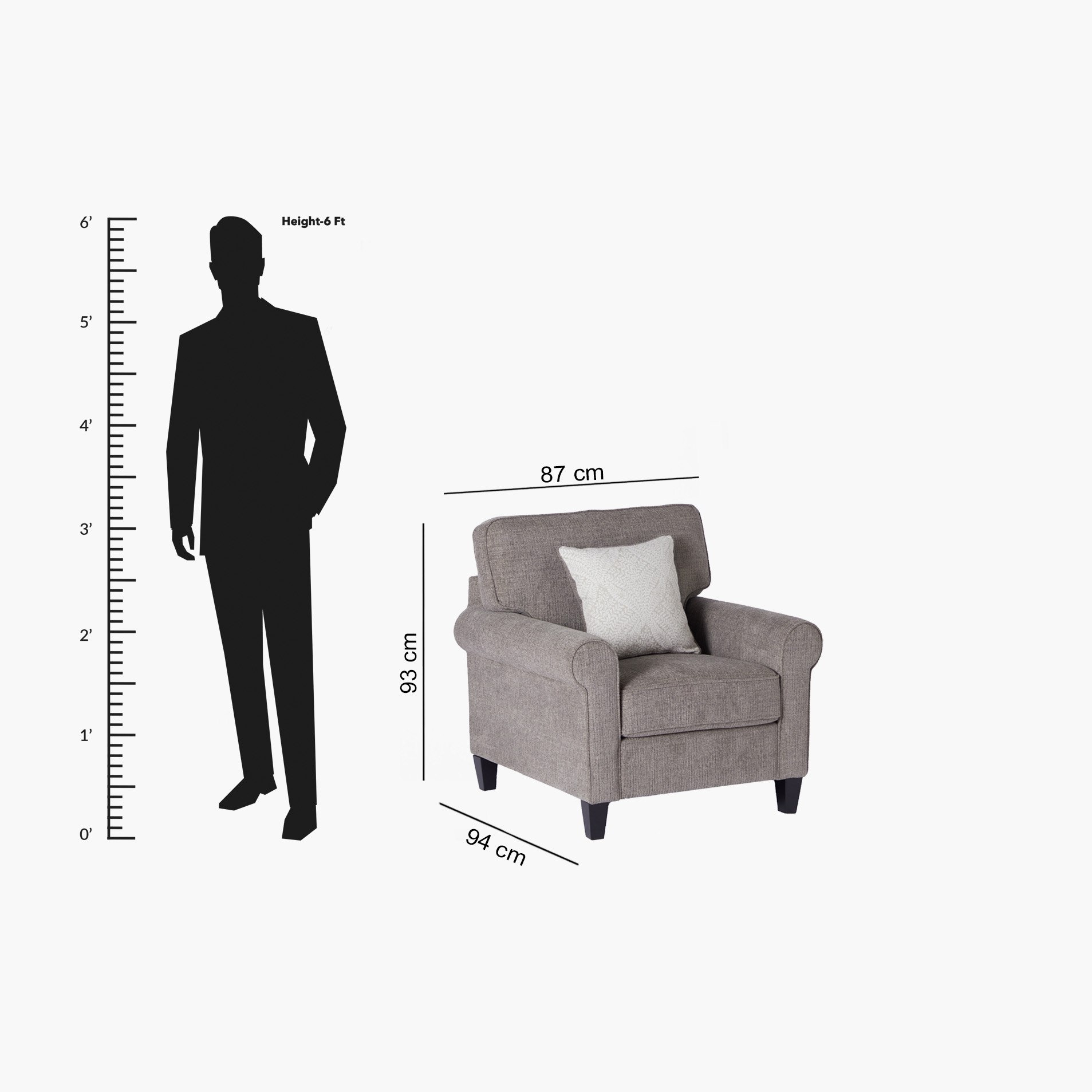 Angelic Oakwood 1-Seater Sofa with Cushion-hbxlivingroom-sofasandarmchairs-sofas-image-10