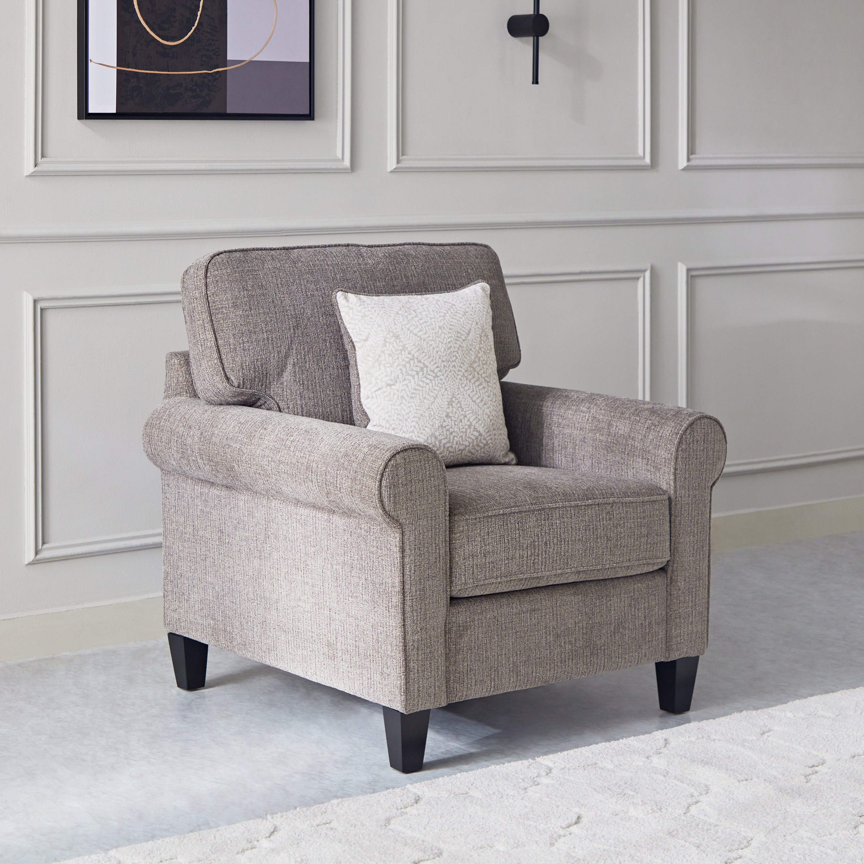 Angelic Oakwood 1-Seater Sofa with Cushion-hbxlivingroom-sofasandarmchairs-sofas-image-3