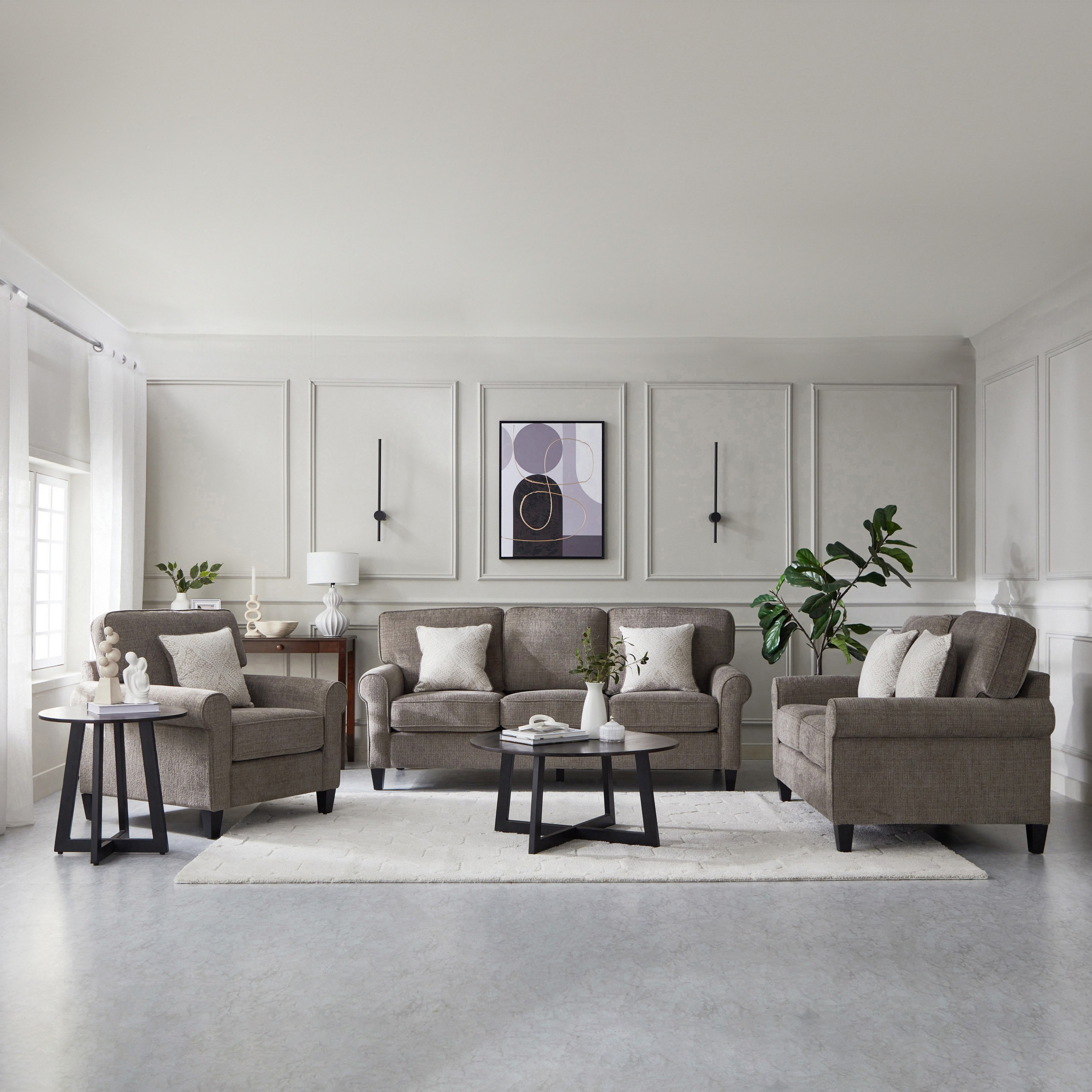 Angelic Oakwood 1-Seater Sofa with Cushion-hbxlivingroom-sofasandarmchairs-sofas-image-8